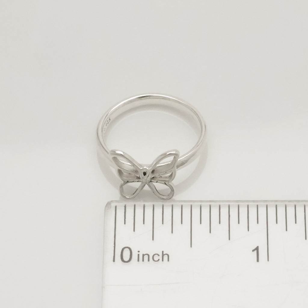  Tiffany & Co. Butterfly Ring Sterling Silver 925 