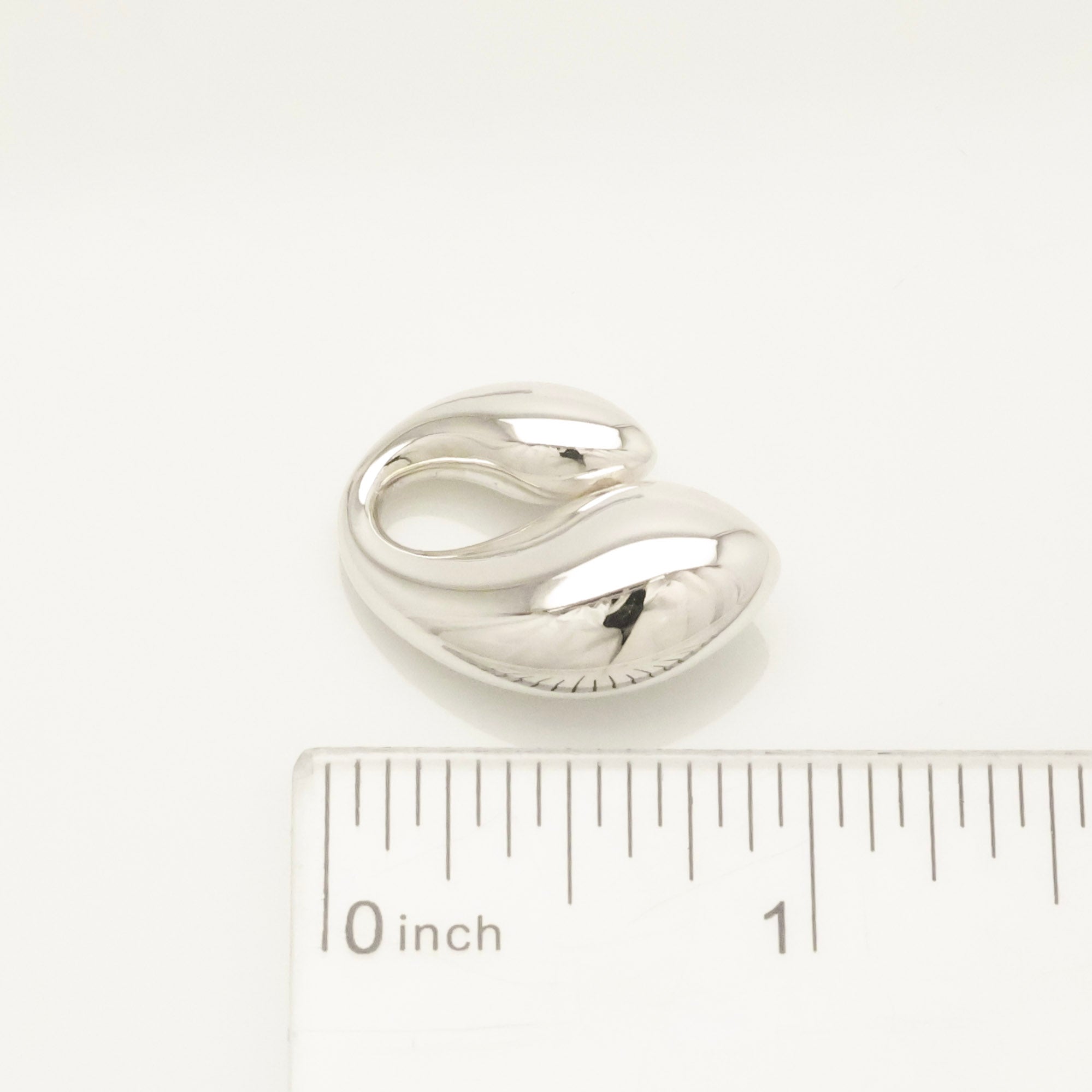 TIFFANY&Co. ダブル ティアドロップ エルサペレッティ チャーム AG925