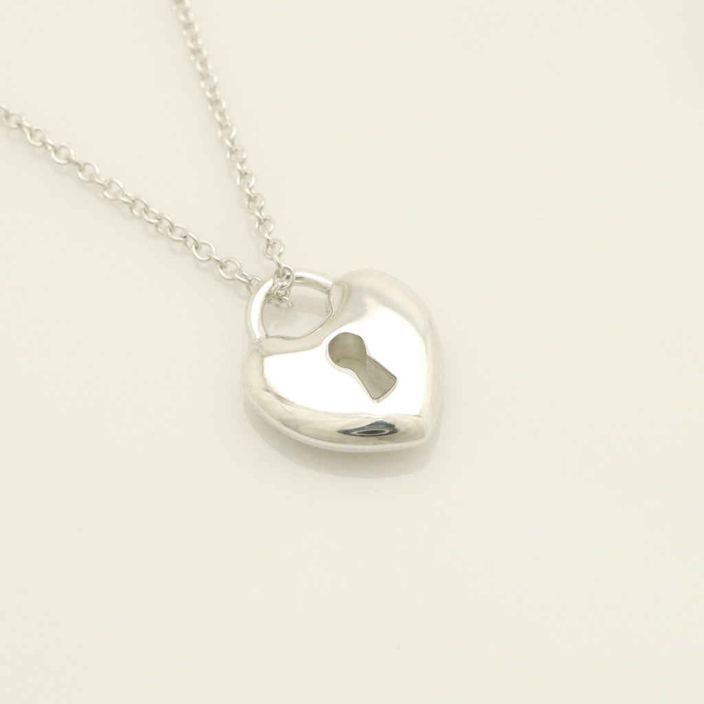 TIFFANY&Co. ハート ロック ネックレス AG925