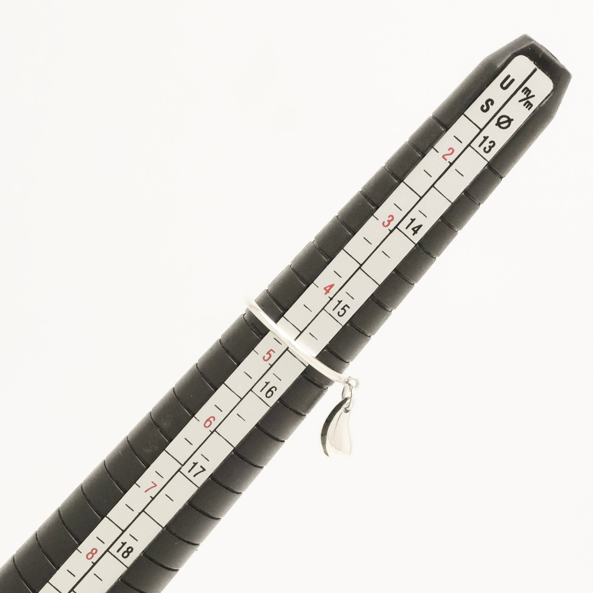 TIFFANY&Co. ティアドロップ エルサペレッティ ドロップ リング 8 号 AG925