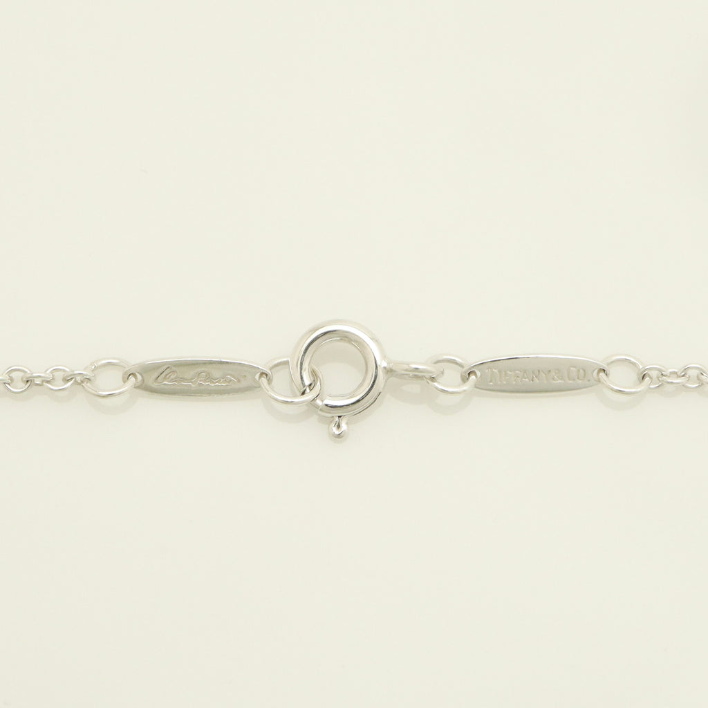 Tiffany & Co. Open Heart Pendant Necklace Sterling Silver 925