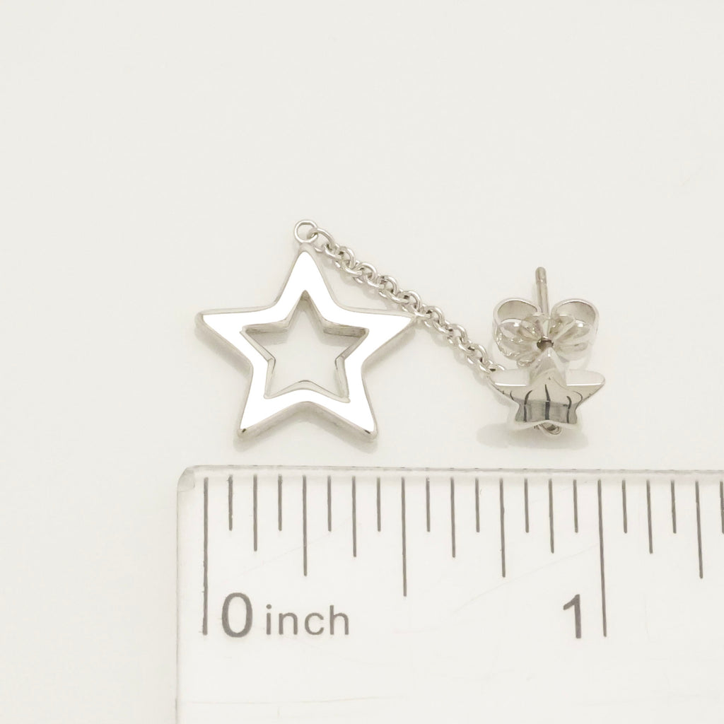 TIFFANY&Co. スター リンク ドロップ スタッド ピアス AG925