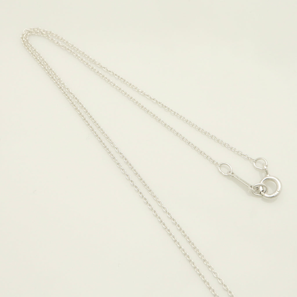  Tiffany & Co. Small Cross Pendant Necklace  Sterling Silver 925 