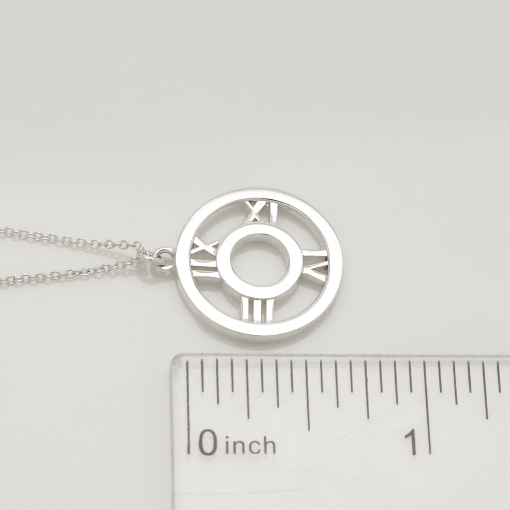 TIFFANY&Co. オープン アトラス サークル ネックレス AG925