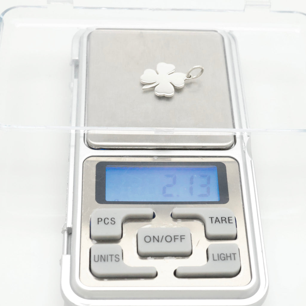 Tiffany & Co. Four Leaf Clover Pendant Charm Sterling Silver 925 