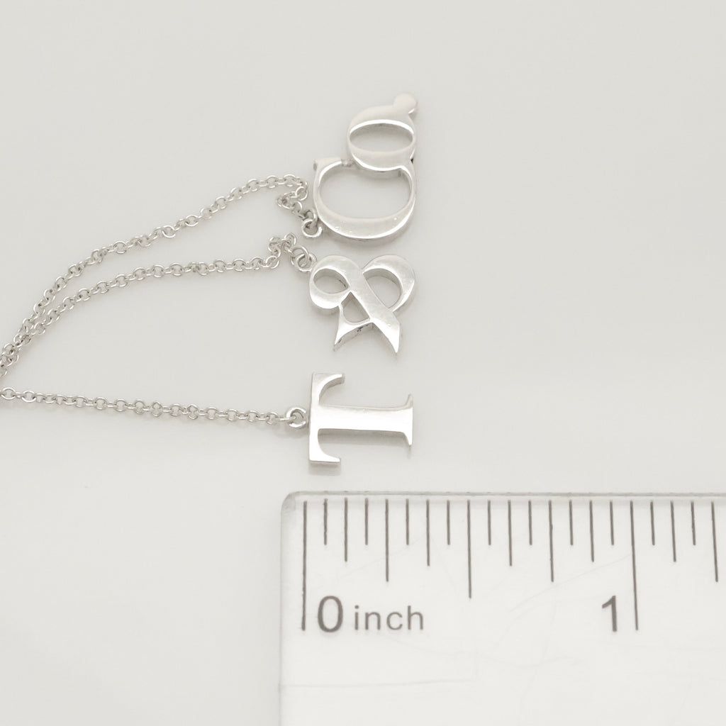 TIFFANY&Co. T＆CO. ロゴ アイコン スイング ネックレス AG925