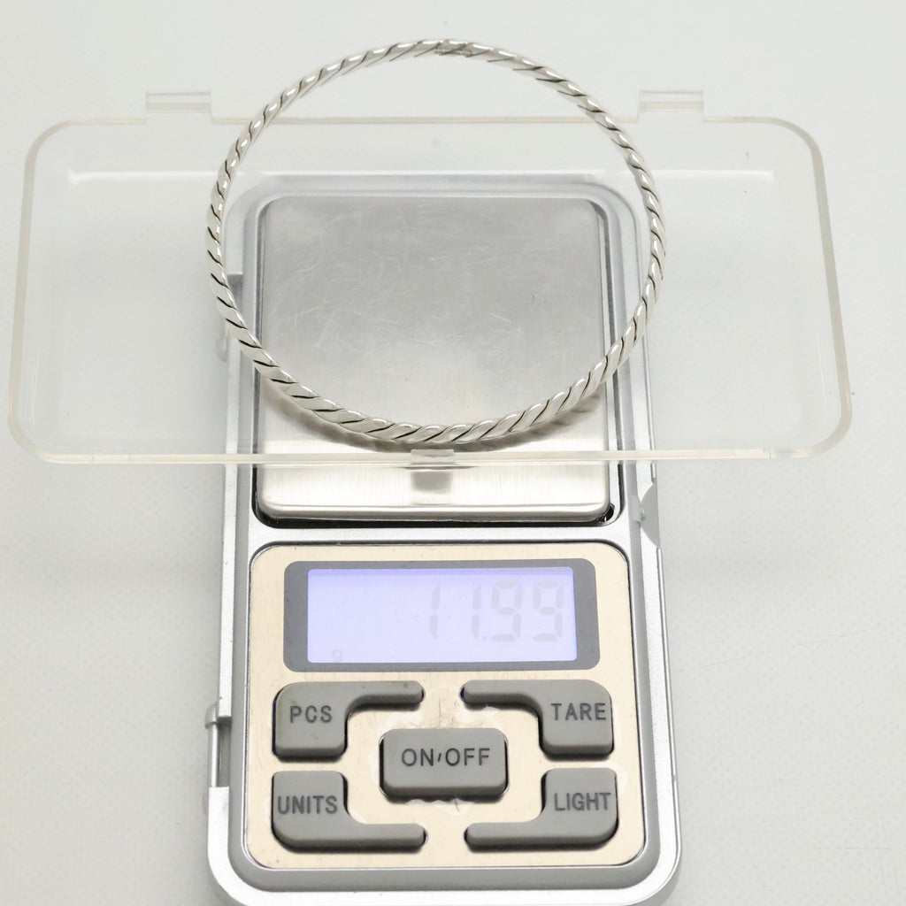 TIFFANY&Co. ツイスト ロープ バングル ブレスレット AG925