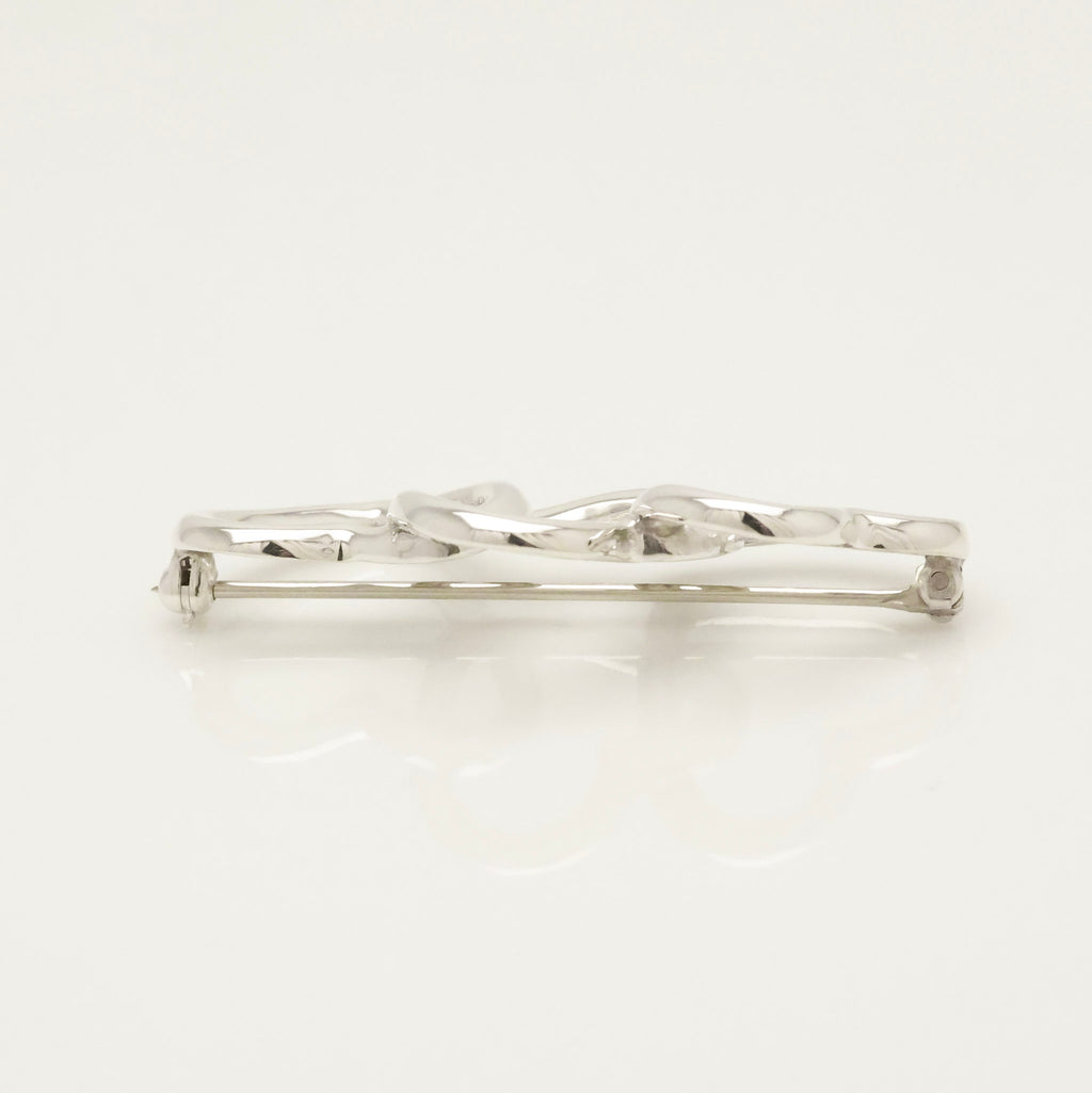TIFFANY&Co. トリプル オープン ハート ピン ブローチ AG925