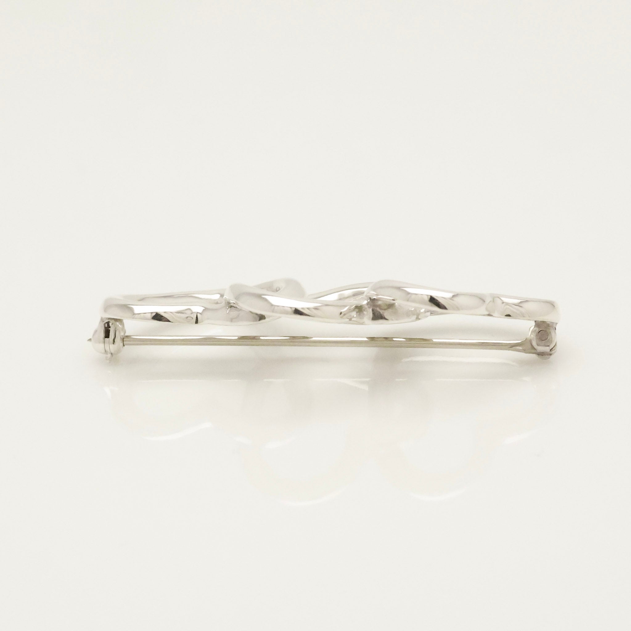 TIFFANY&Co. トリプル オープン ハート ピン ブローチ AG925