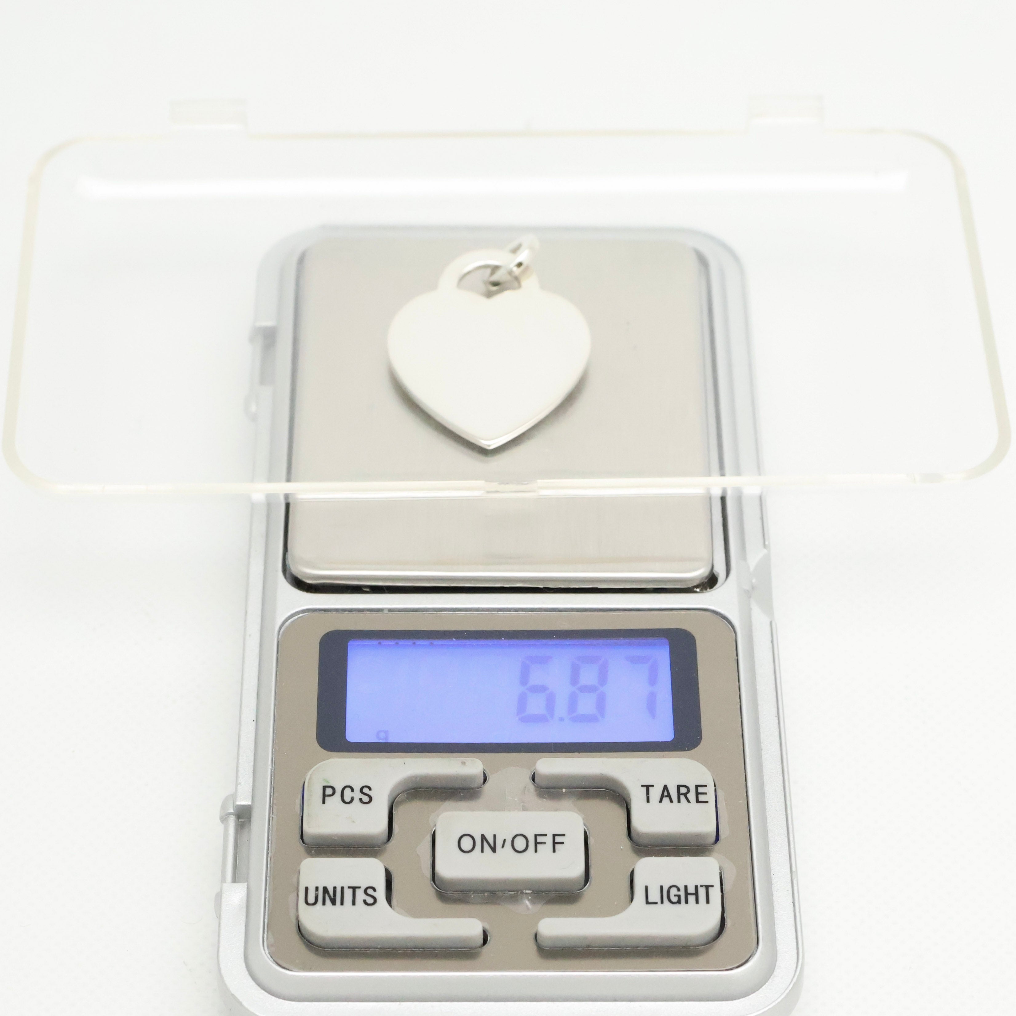 TIFFANY&Co. ミディアム ハート タグ チャーム AG925