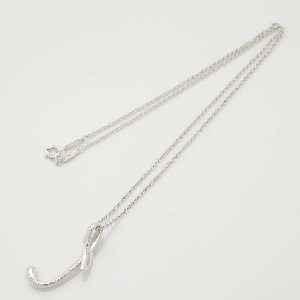 TIFFANY&Co. レター イニシャル T エルサペレッティ ネックレス AG925