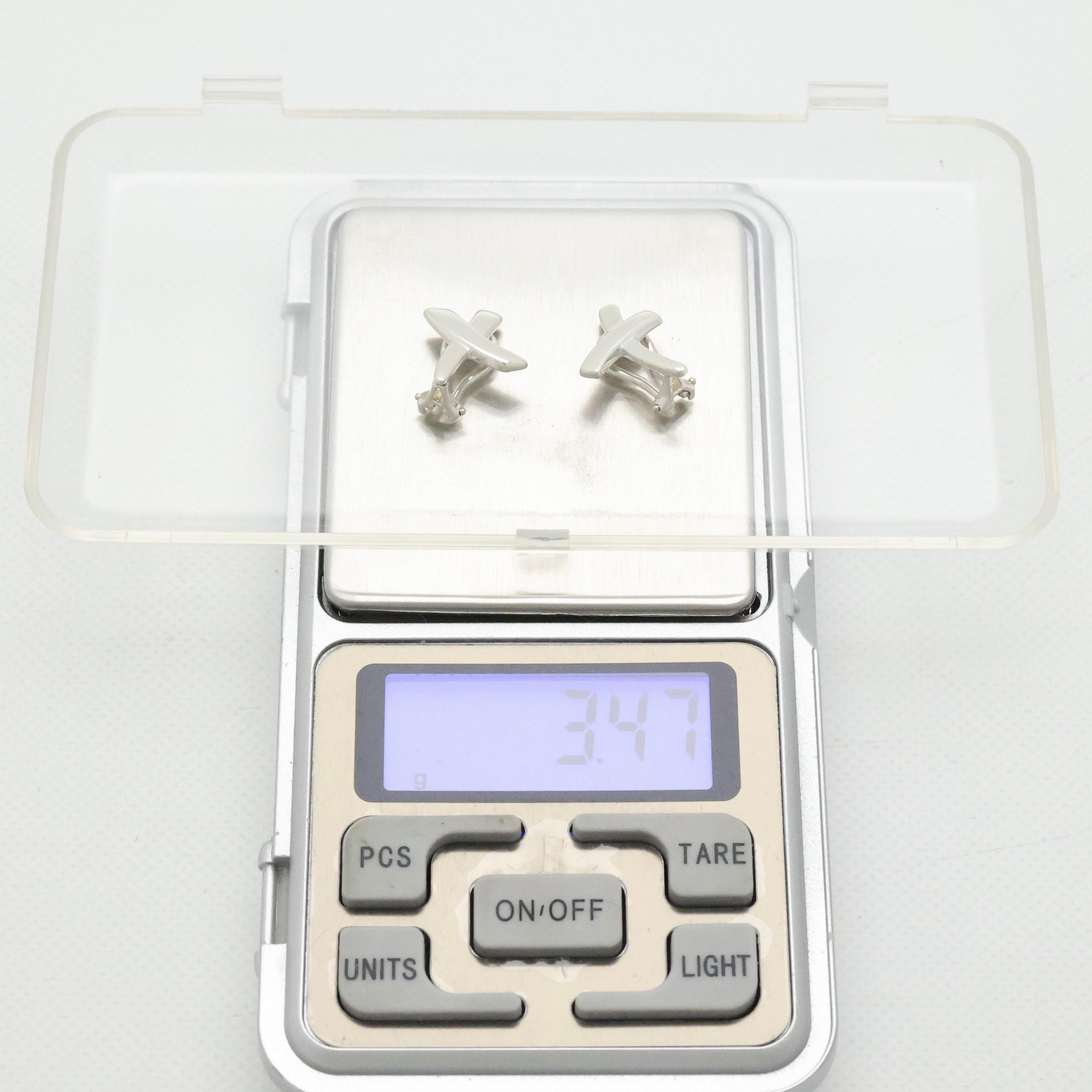 TIFFANY&Co. キス クロス パロマピカソ クリップ イヤリング AG925