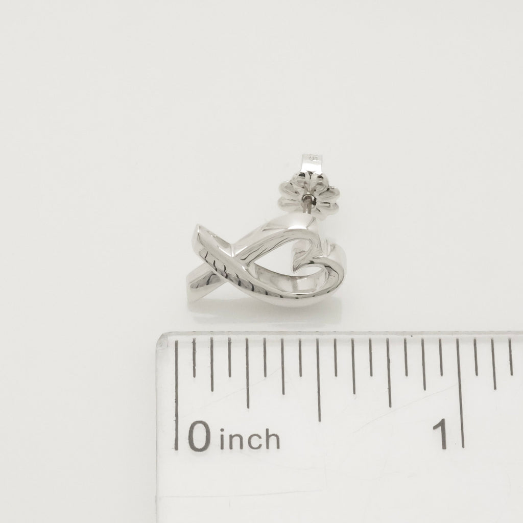 TIFFANY&Co. ラビングハート パロマピカソ スタッド ピアス AG925