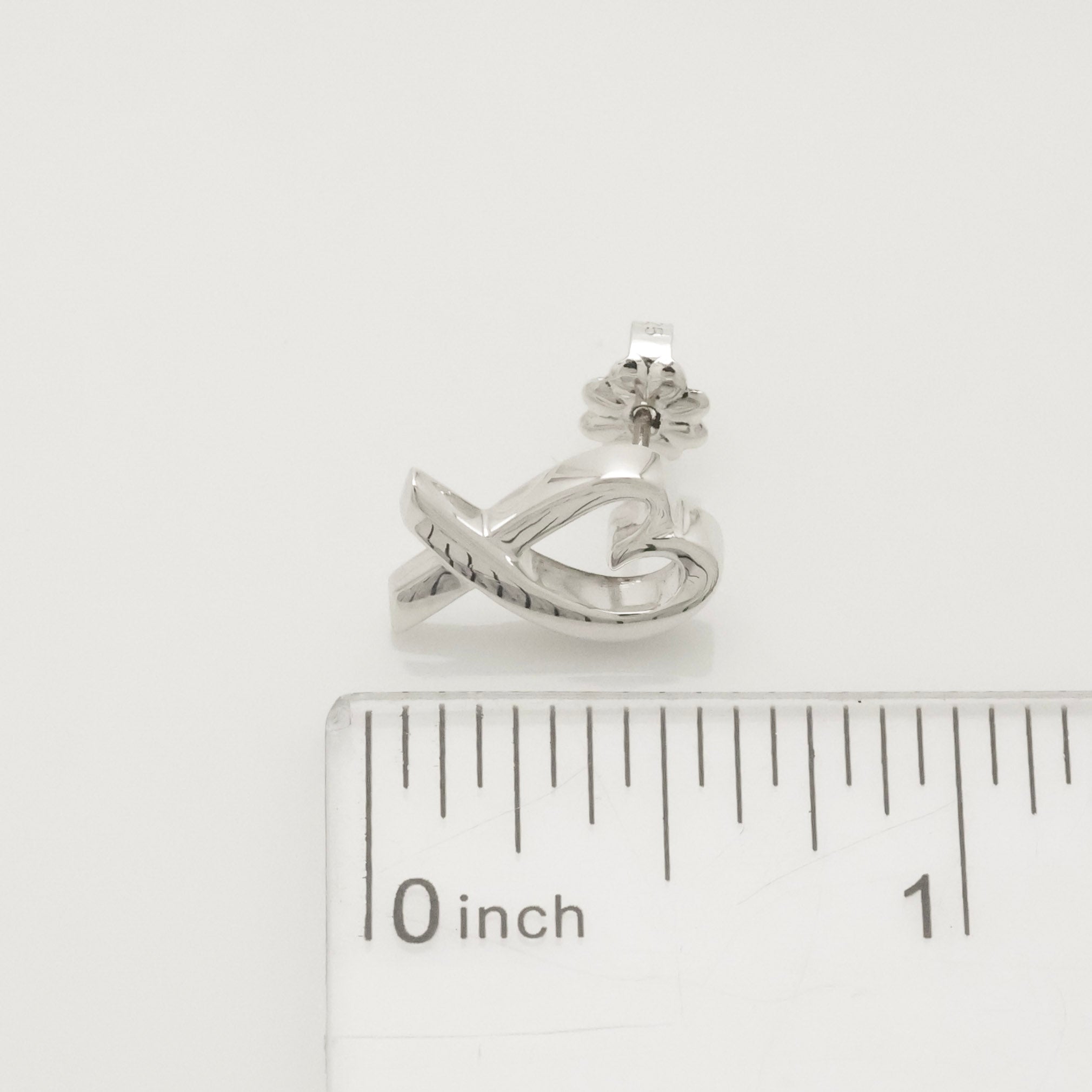 TIFFANY&Co. ラビングハート パロマピカソ スタッド ピアス AG925
