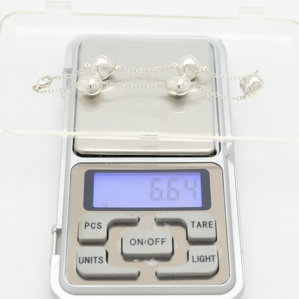 TIFFANY&Co. 5連 ファイブ ナゲット エルサペレッティ ブレスレット AG925