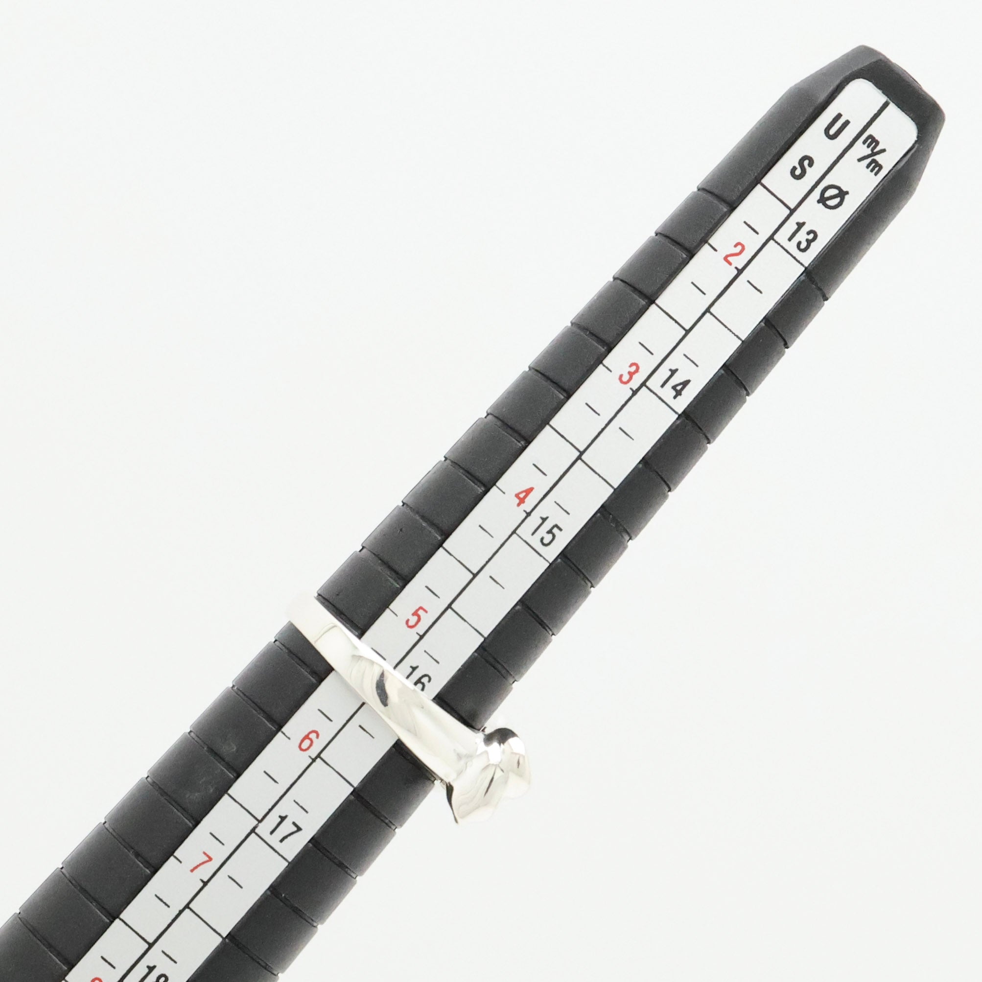 TIFFANY&Co. リボン コンビ リング 11号 AG925 AU750