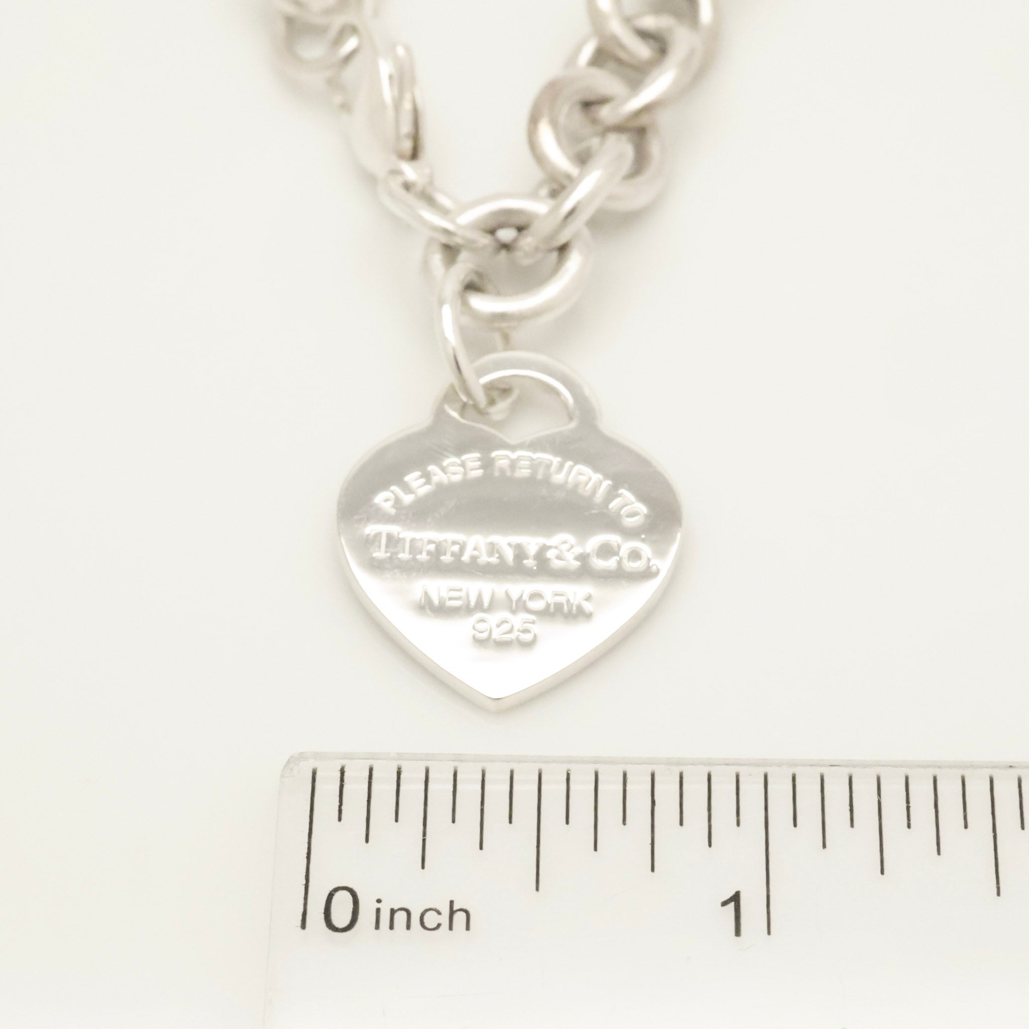 TIFFANY&Co. リターントゥ ティファニー ハート タグ チェーン ブレスレット AG925