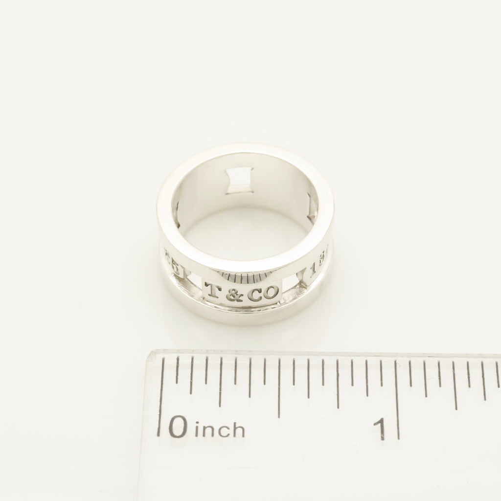 TIFFANY&Co. 1837 エレメント ワイド リング 9.5 号 AG925