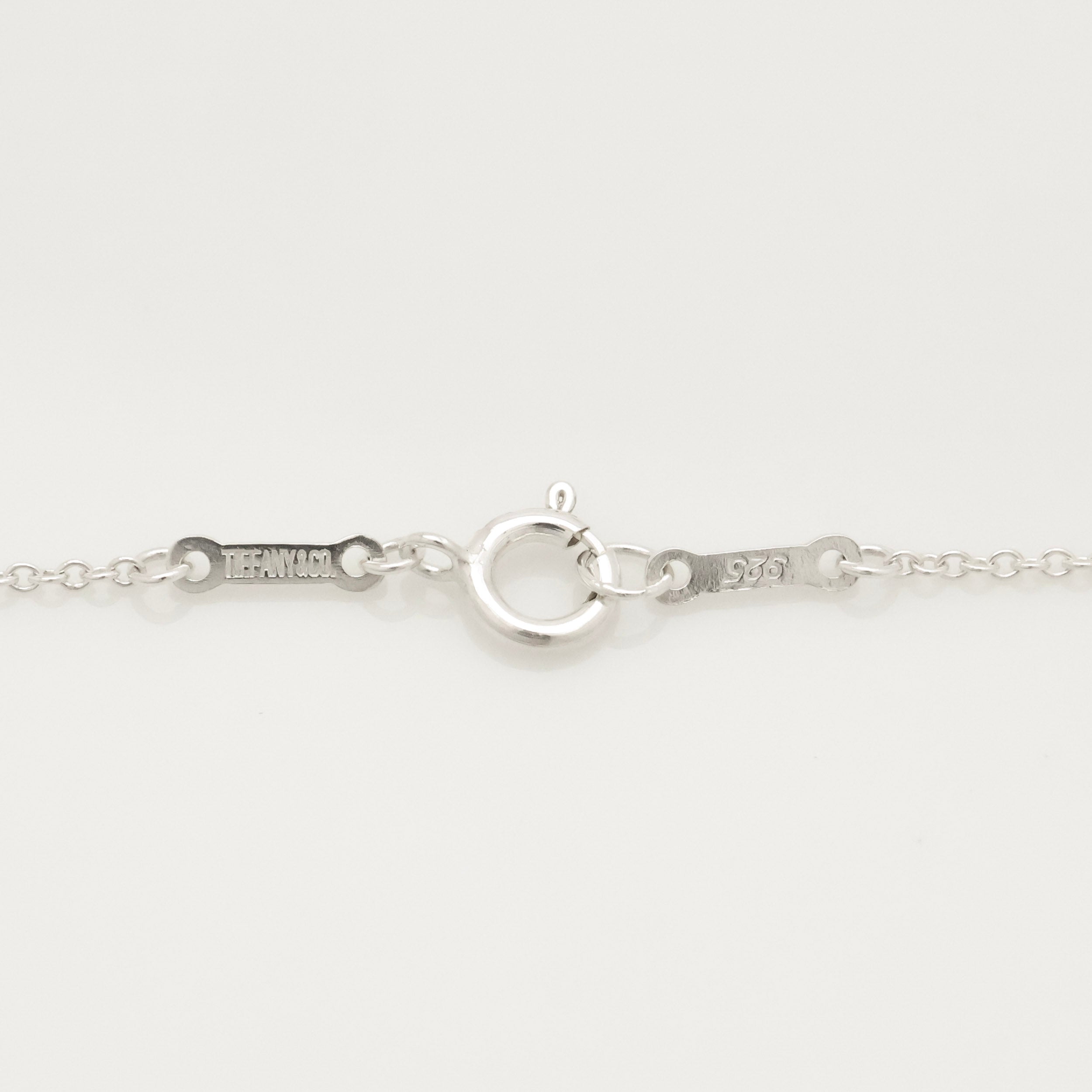 Tiffany & Co. MEDIUM Eternal Circle Necklace Sterling Silver 925 