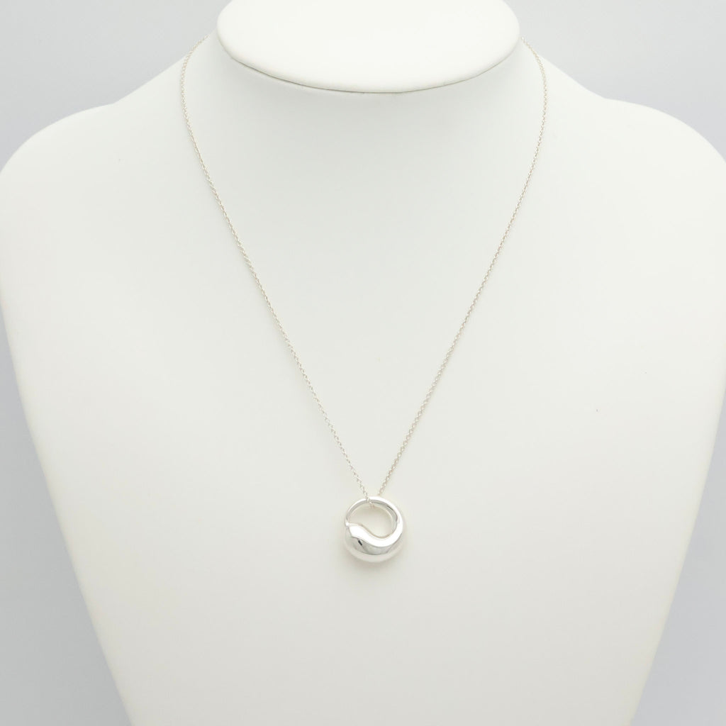 Tiffany & Co. MEDIUM Eternal Circle Necklace Sterling Silver 925 