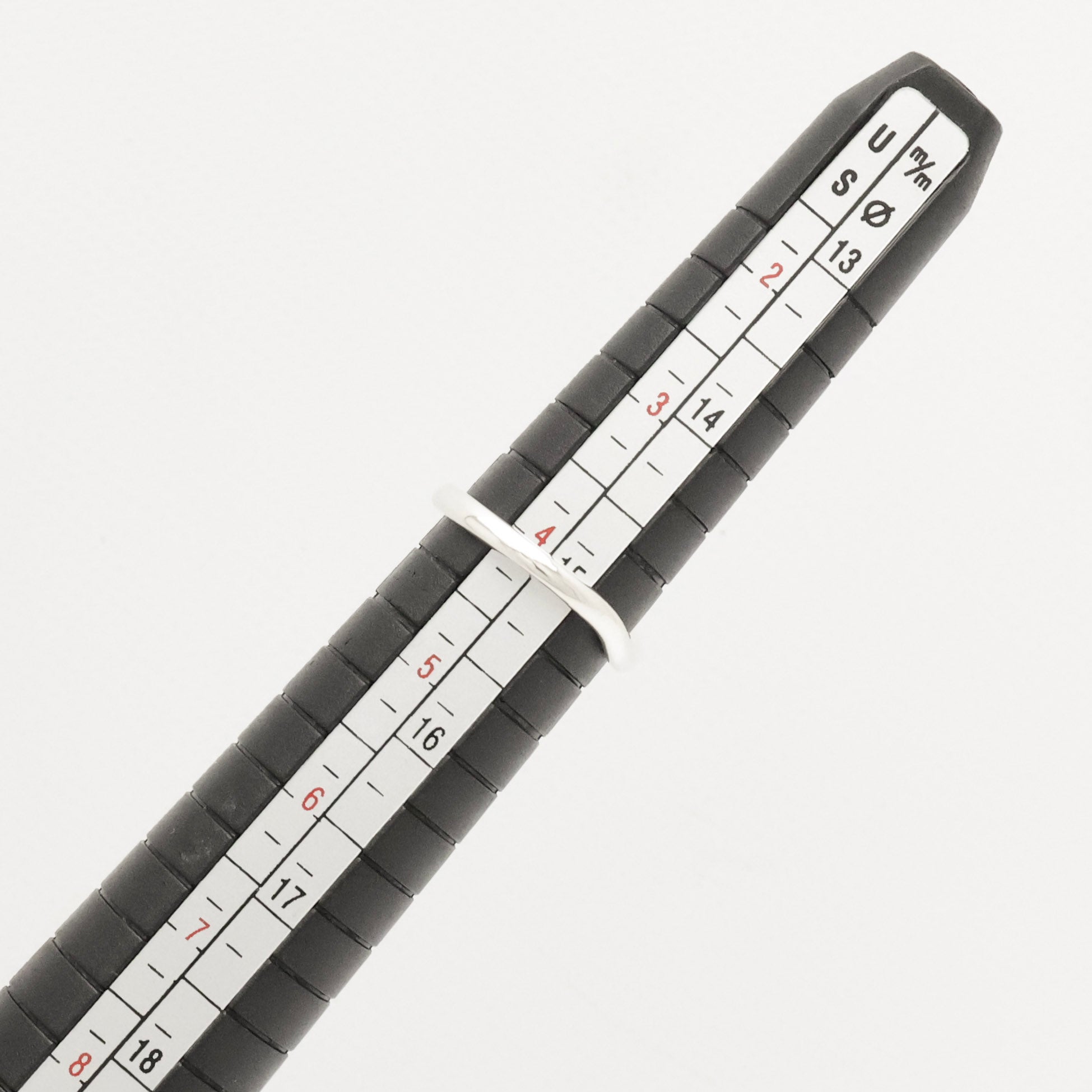 Tiffany & Co. Elsa Peretti Curved Ring Sterling Silver 925 