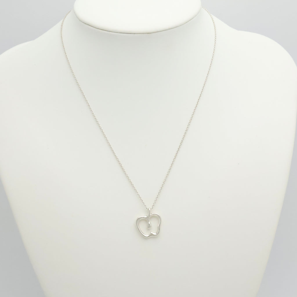 Tiffany & Co. Peretti Apple Necklace Pendant  Sterling Silver 925 