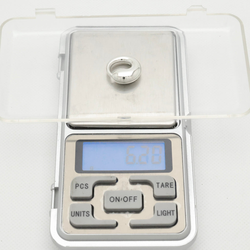 Tiffany & Co. MEDIUM Eternal Circle Pendant Charm Sterling Silver 925 