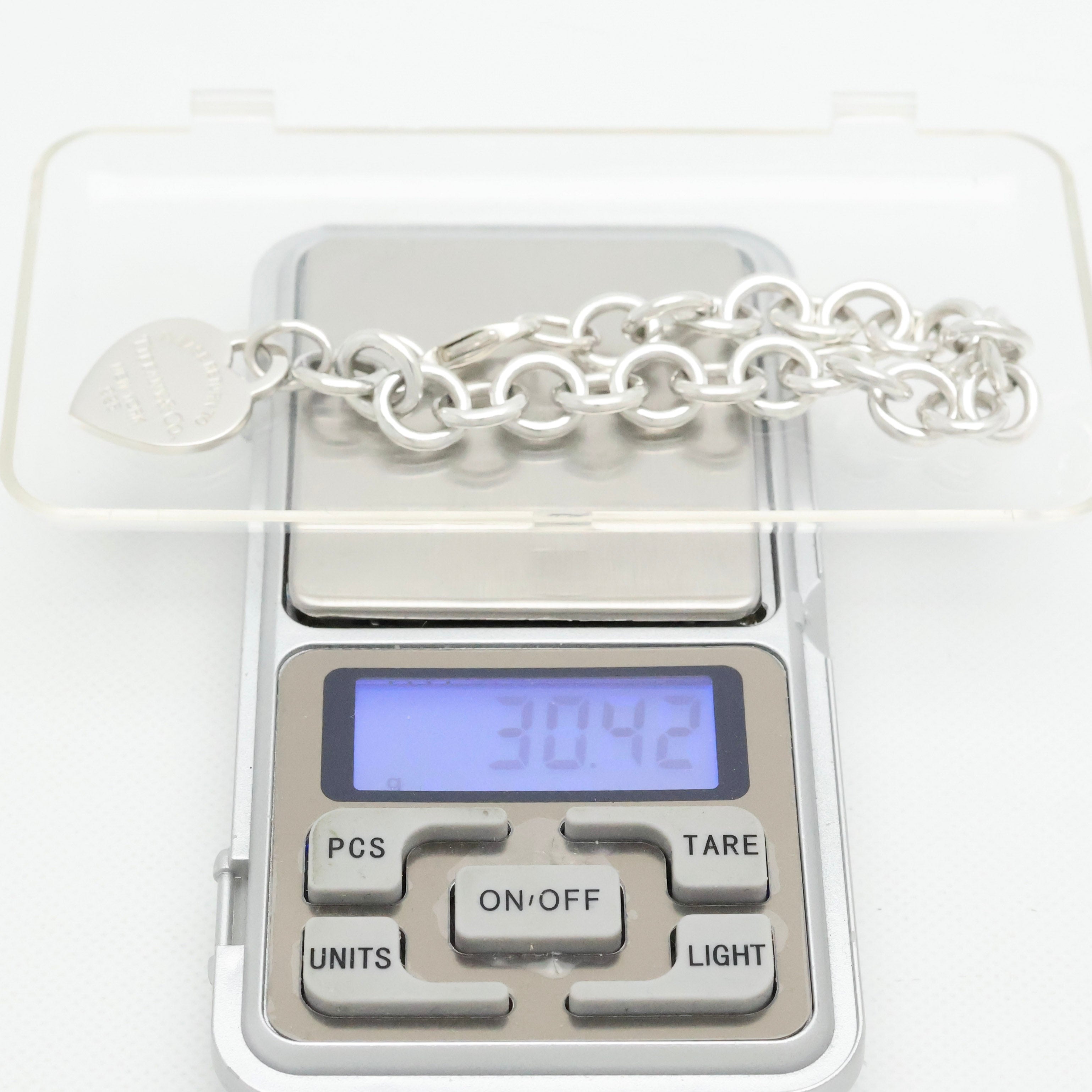 TIFFANY&Co. リターントゥ ティファニー ハート タグ チェーン ブレスレット AG925