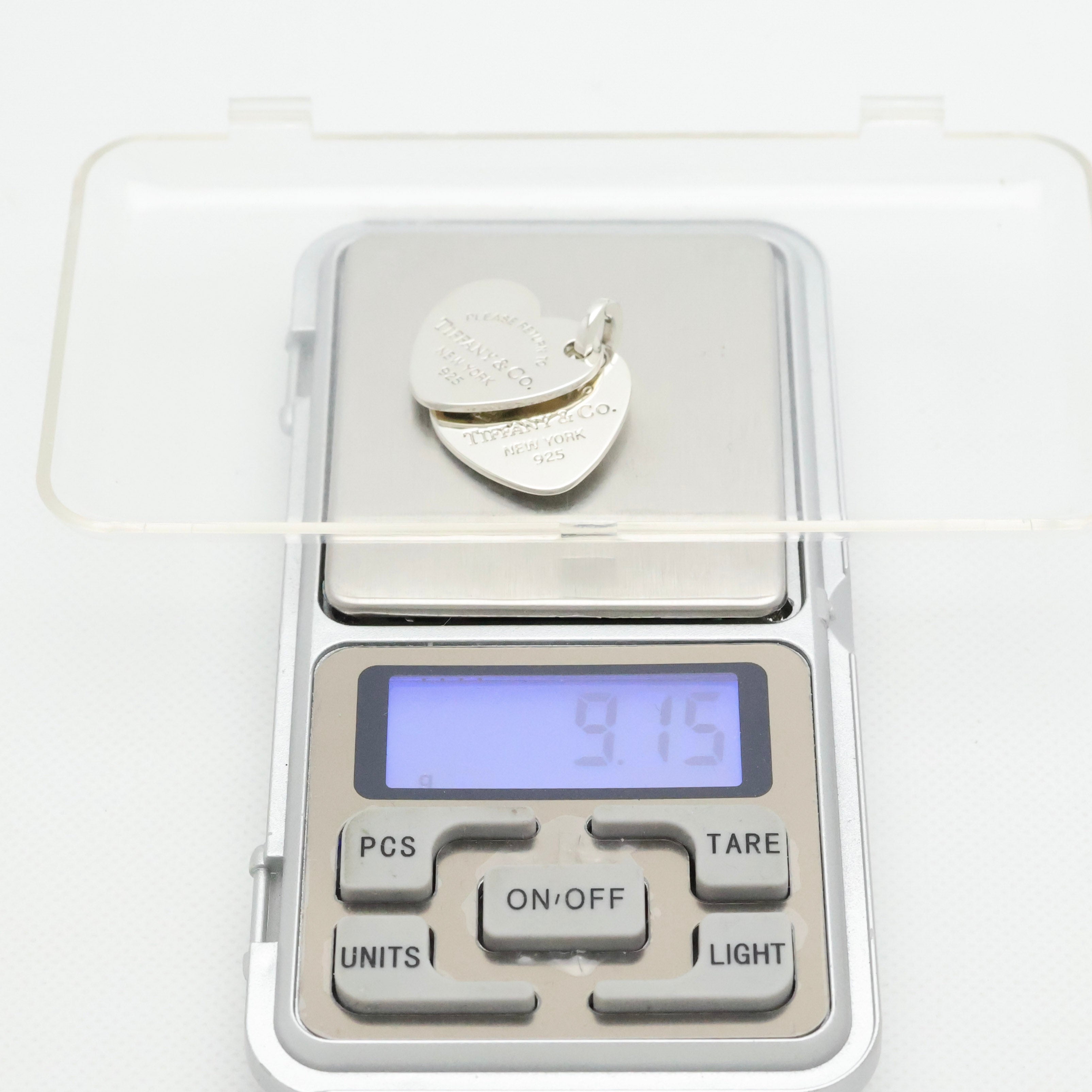 TIFFANY&Co. リターントゥ ティファニー ダブル ハート タグ チャーム AG925