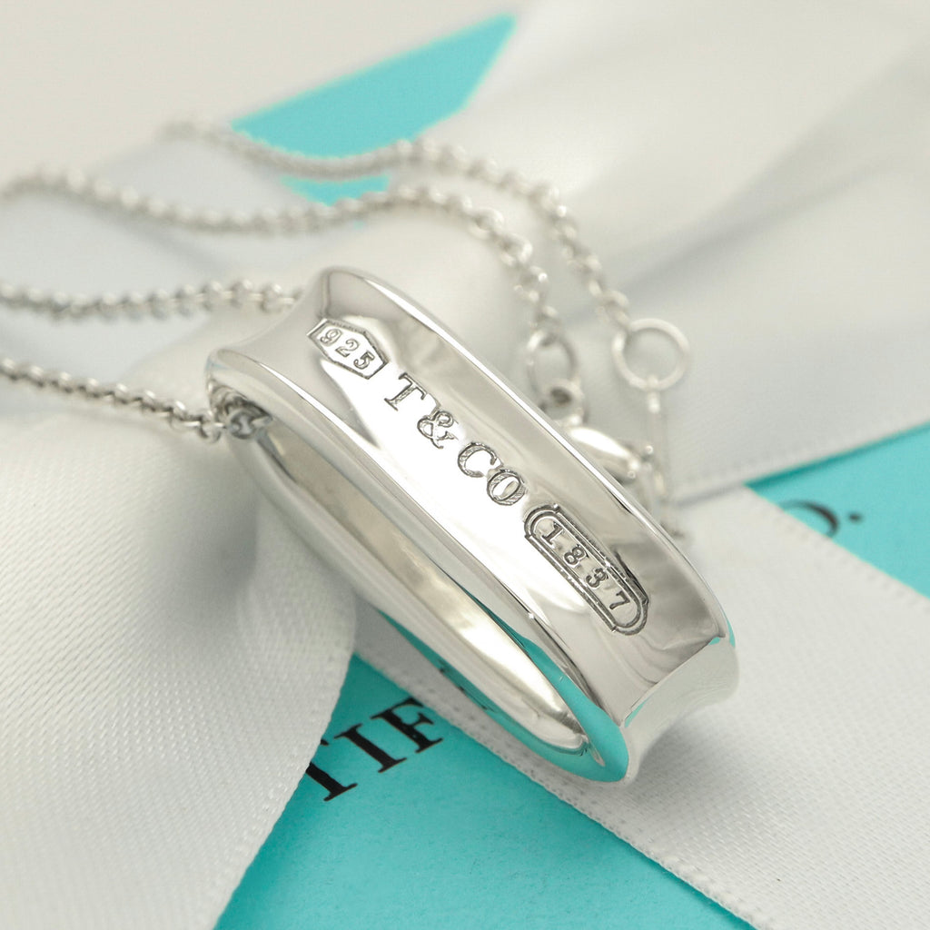 TIFFANY&Co. 1837 オーバル ループ ネックレス AG925