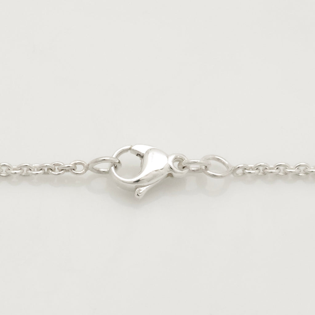 Tiffany & Co. Three Circle Drop Disk Pendant Dangle Necklace Sterling Silver 925