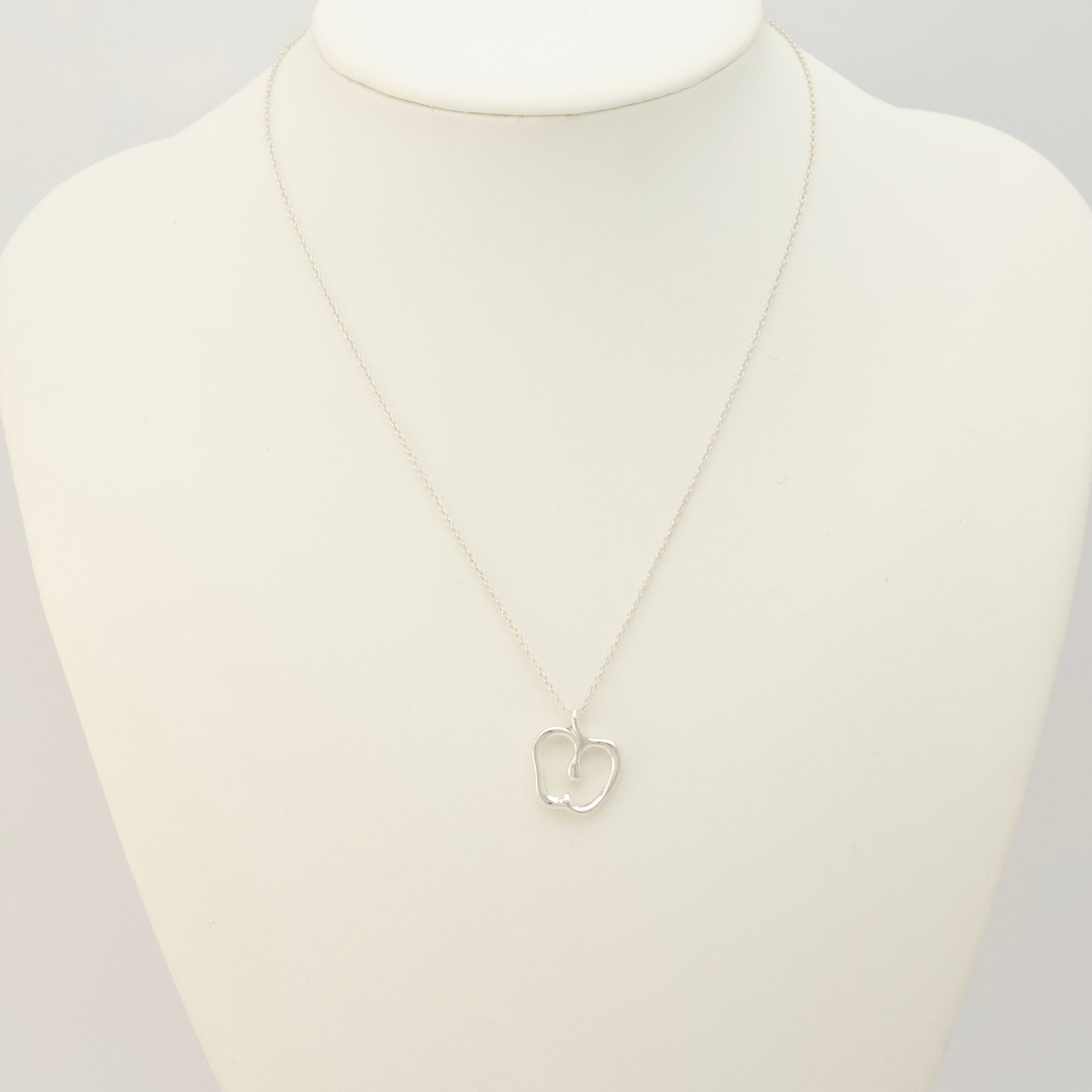 Tiffany & Co. Peretti Apple Necklace Pendant  Sterling Silver 925 