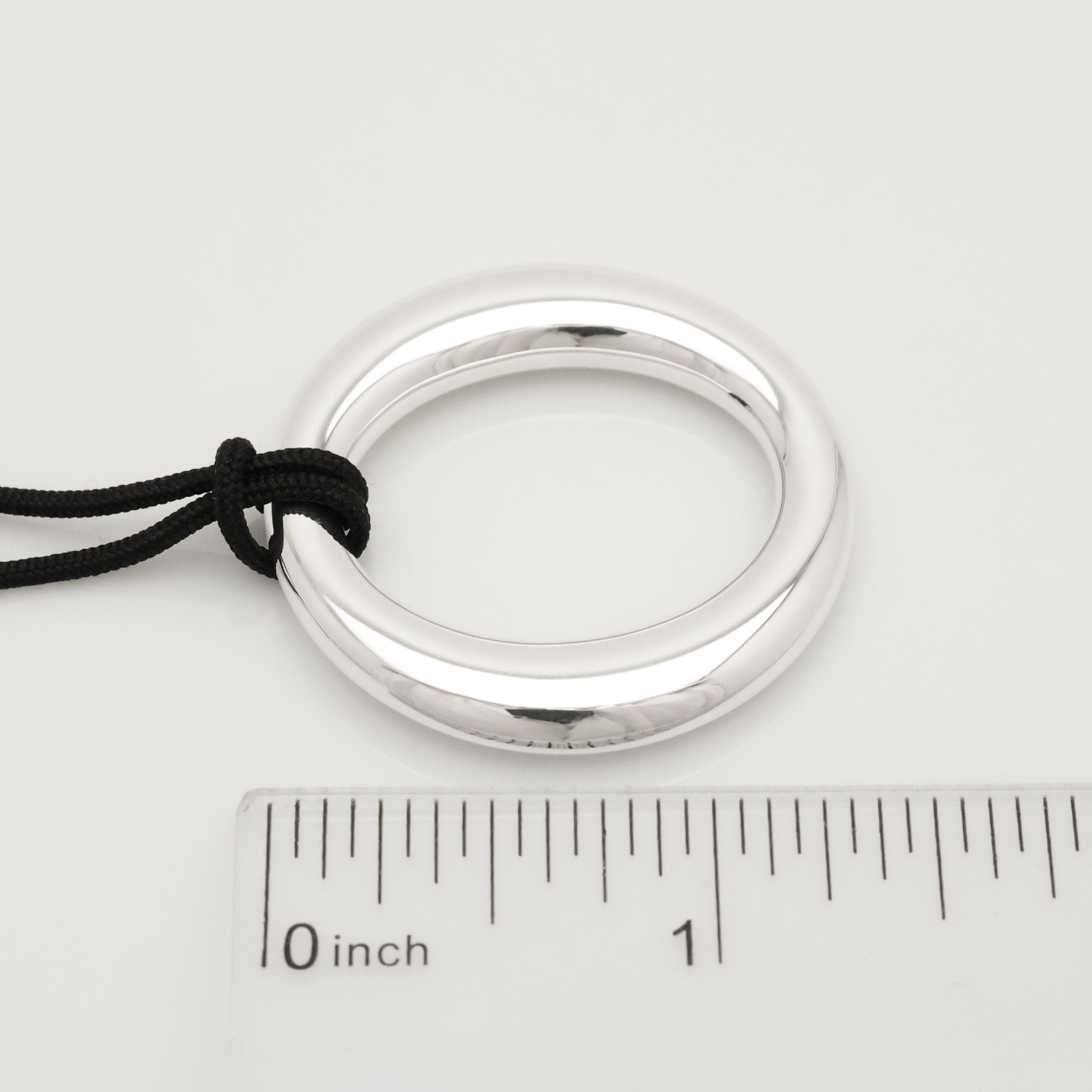 TIFFANY&Co. セビアナ シルク コード エルサペレッティ ネックレス AG925