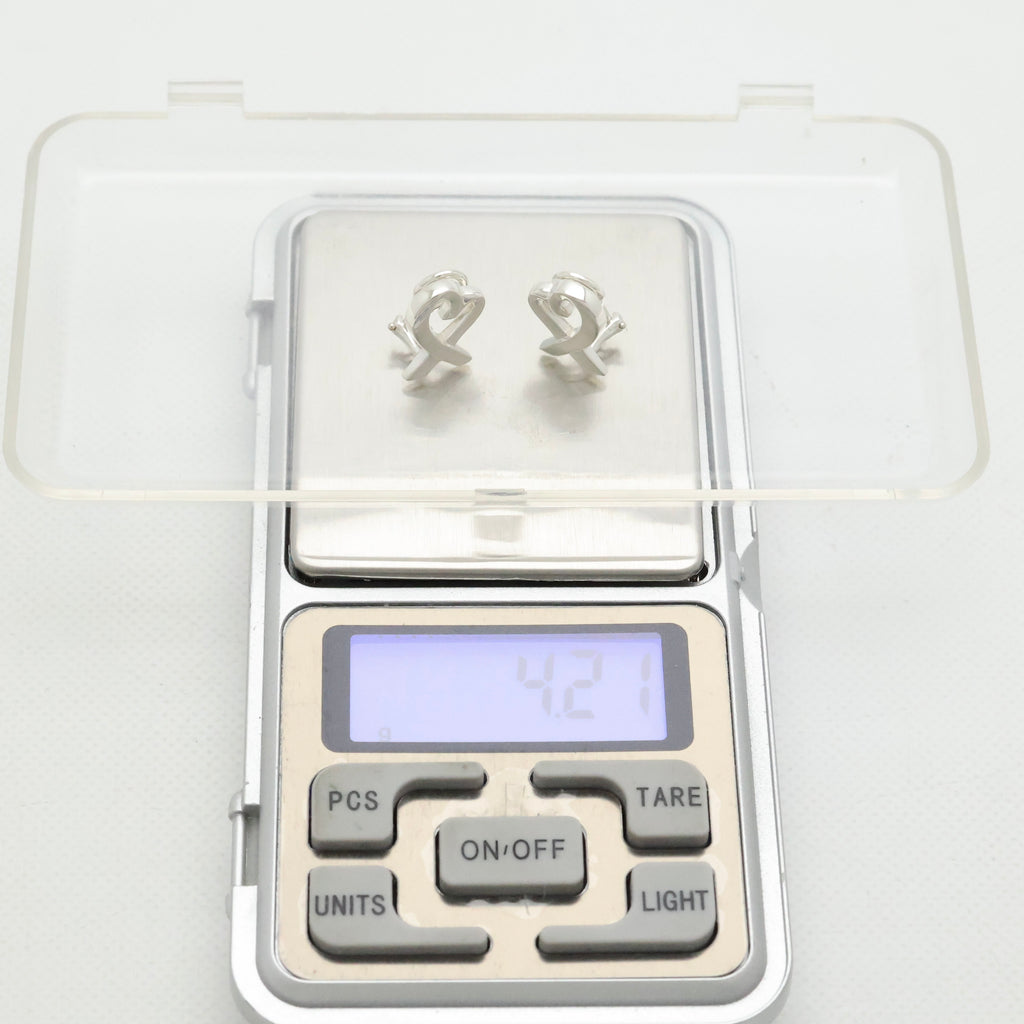 TIFFANY&Co. ラビングハート パロマピカソ クリップ イヤリング AG925