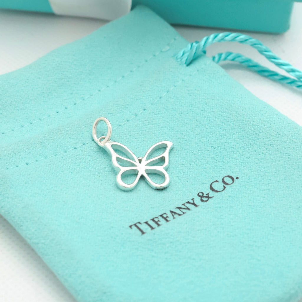 TIFFANY&Co. オープン バタフライ 蝶 AG925