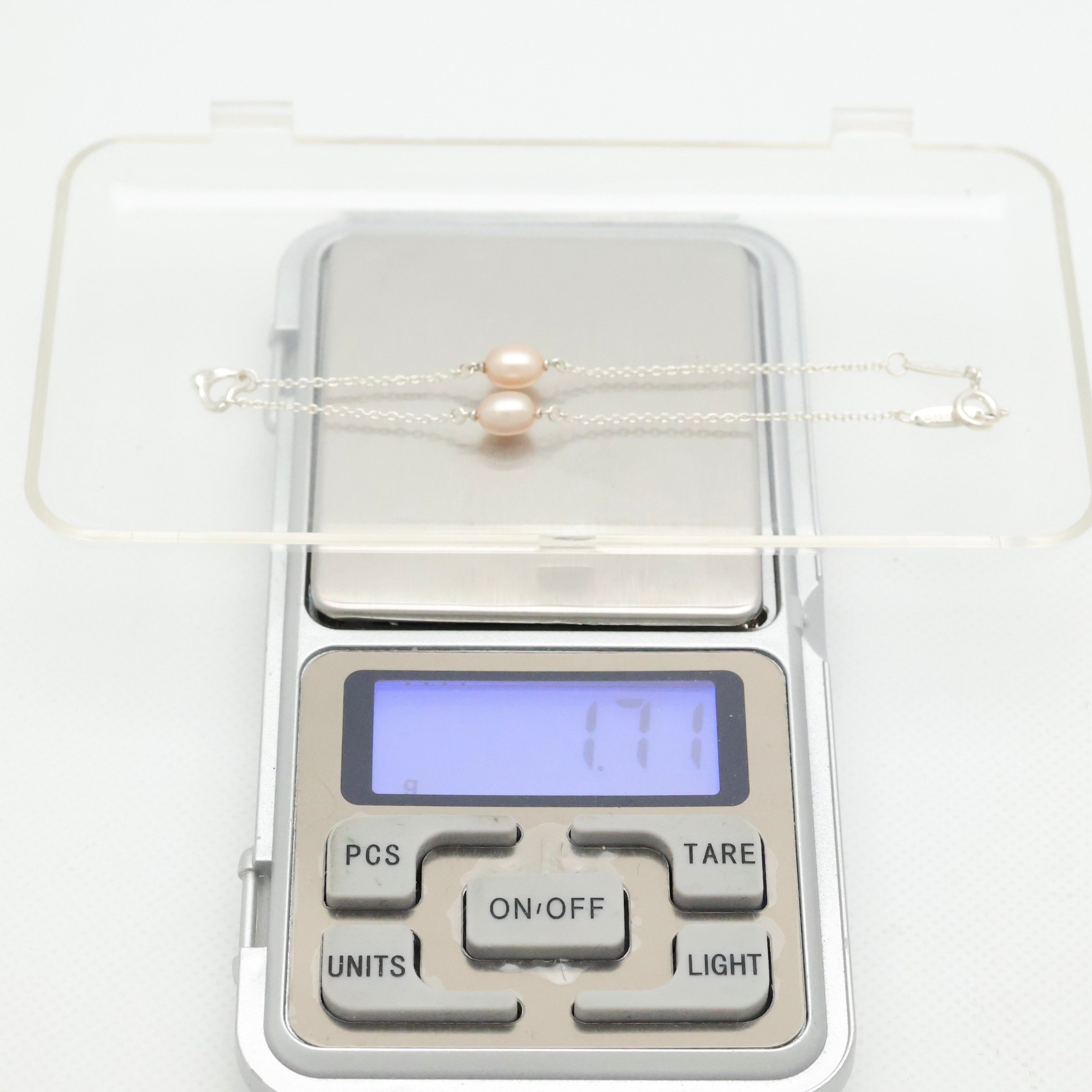 TIFFANY&Co. バイザヤード パール オープン ハート エルサペレッティ ブレスレット AG925