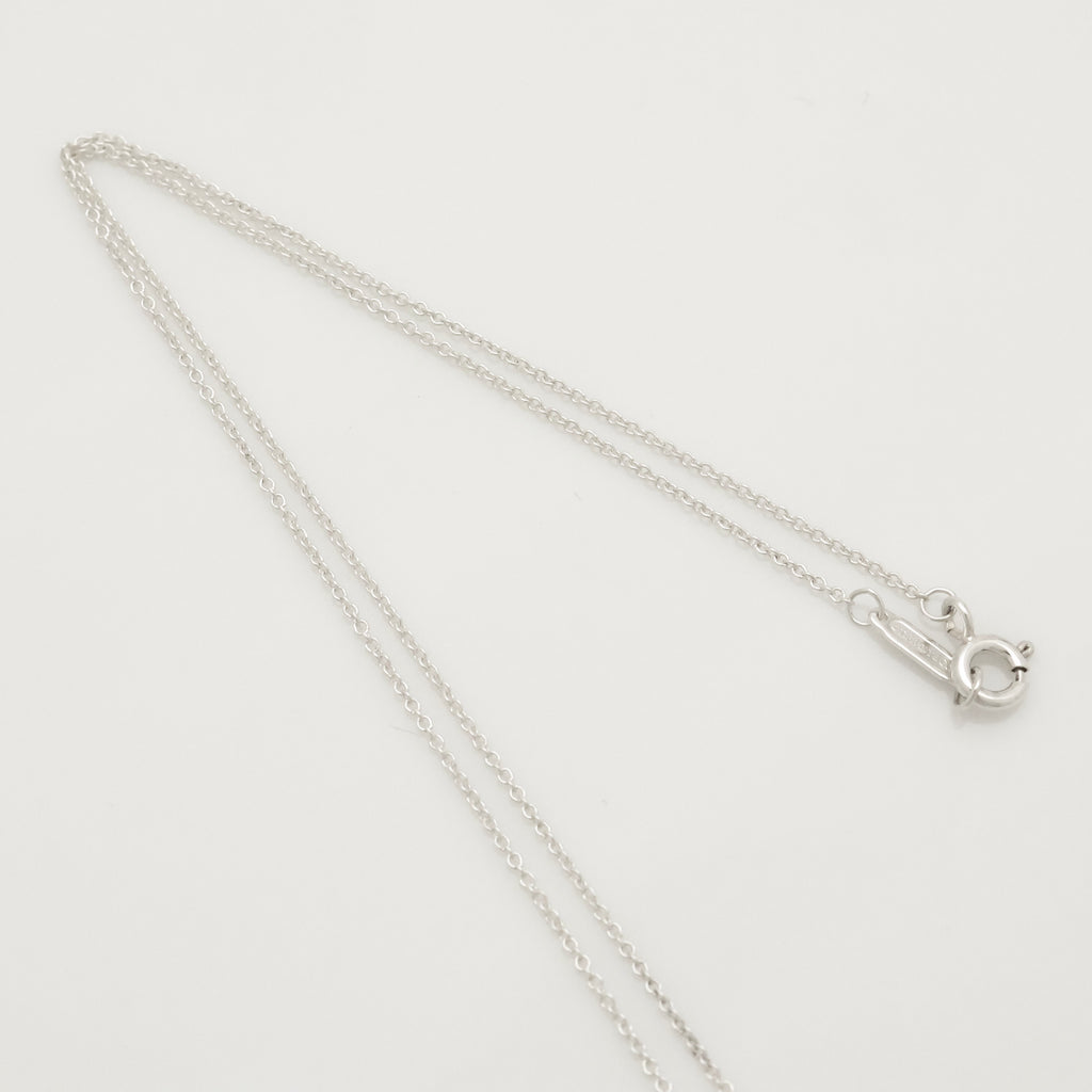 TIFFANY&Co. ダブル ドロップ ハート ネックレス AG925
