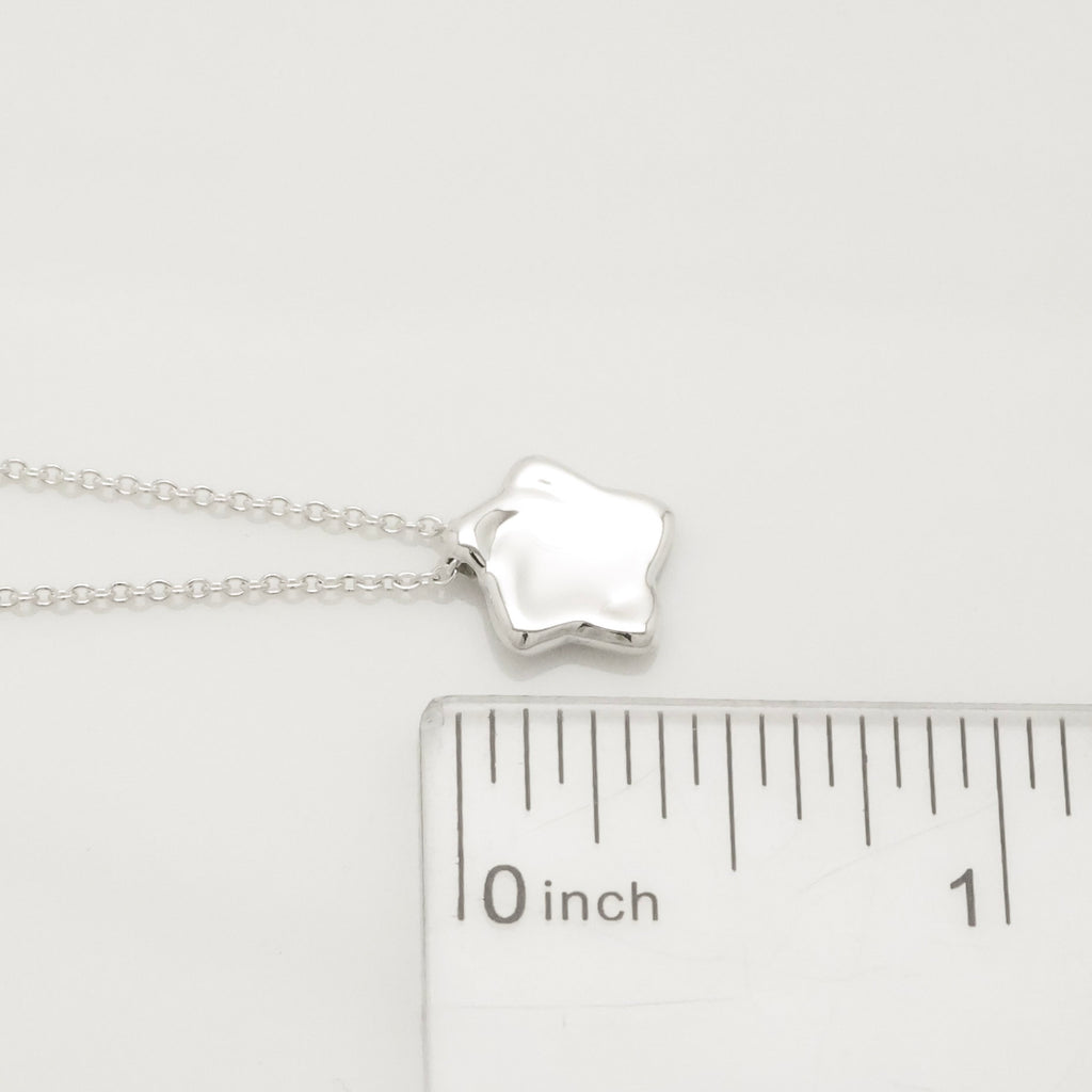  Tiffany & Co. Peretti Star Pendant Necklace Sterling Silver 925 