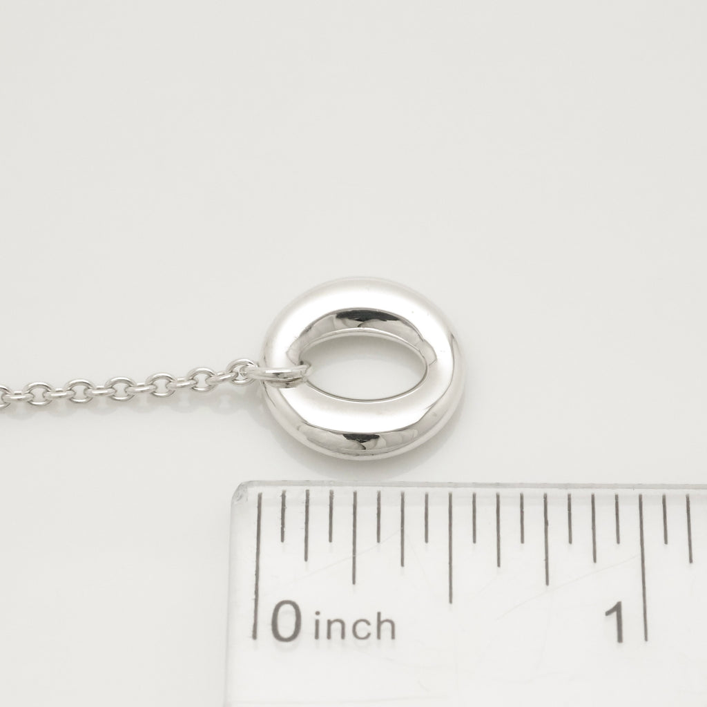 Tiffany & Co. Elsa Peretti Sevillana Lariat Necklace Sterling Silver 925