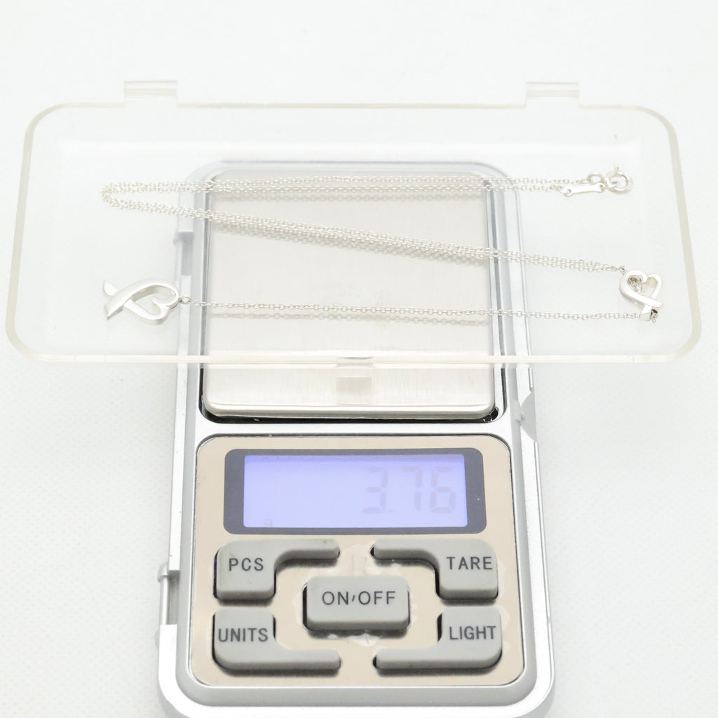 TIFFANY&Co. ラビング ハート パロマピカソ ラリアット ネックレス AG925