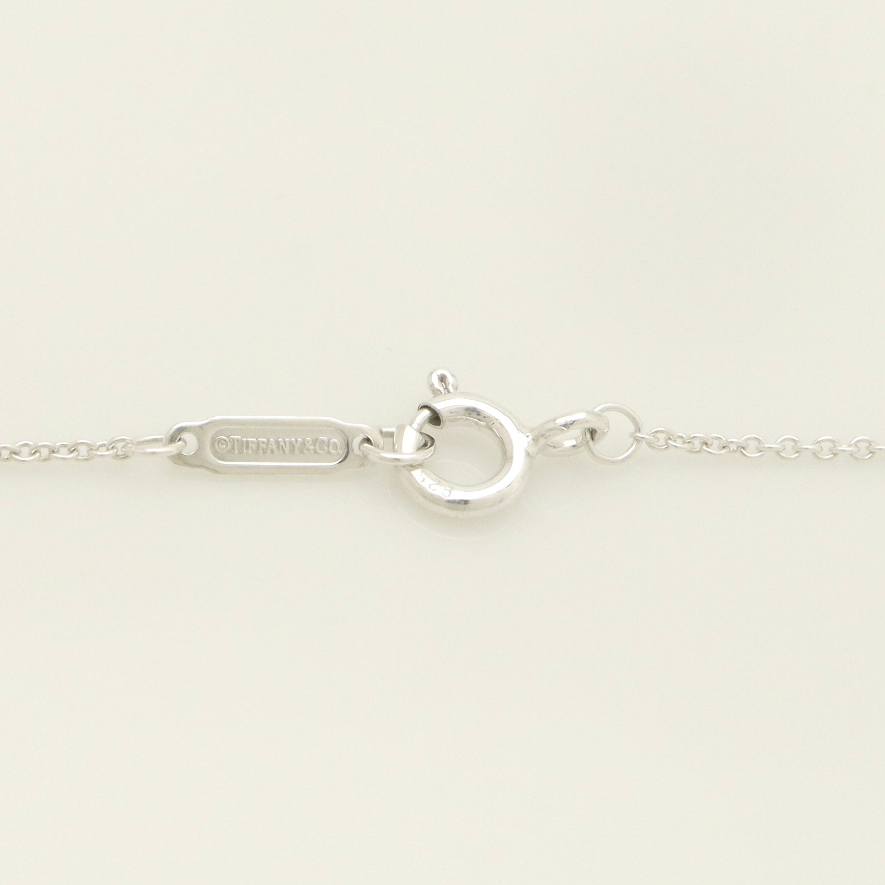 TIFFANY&Co. ダブル パフ ハート ドロップ ネックレス AG925