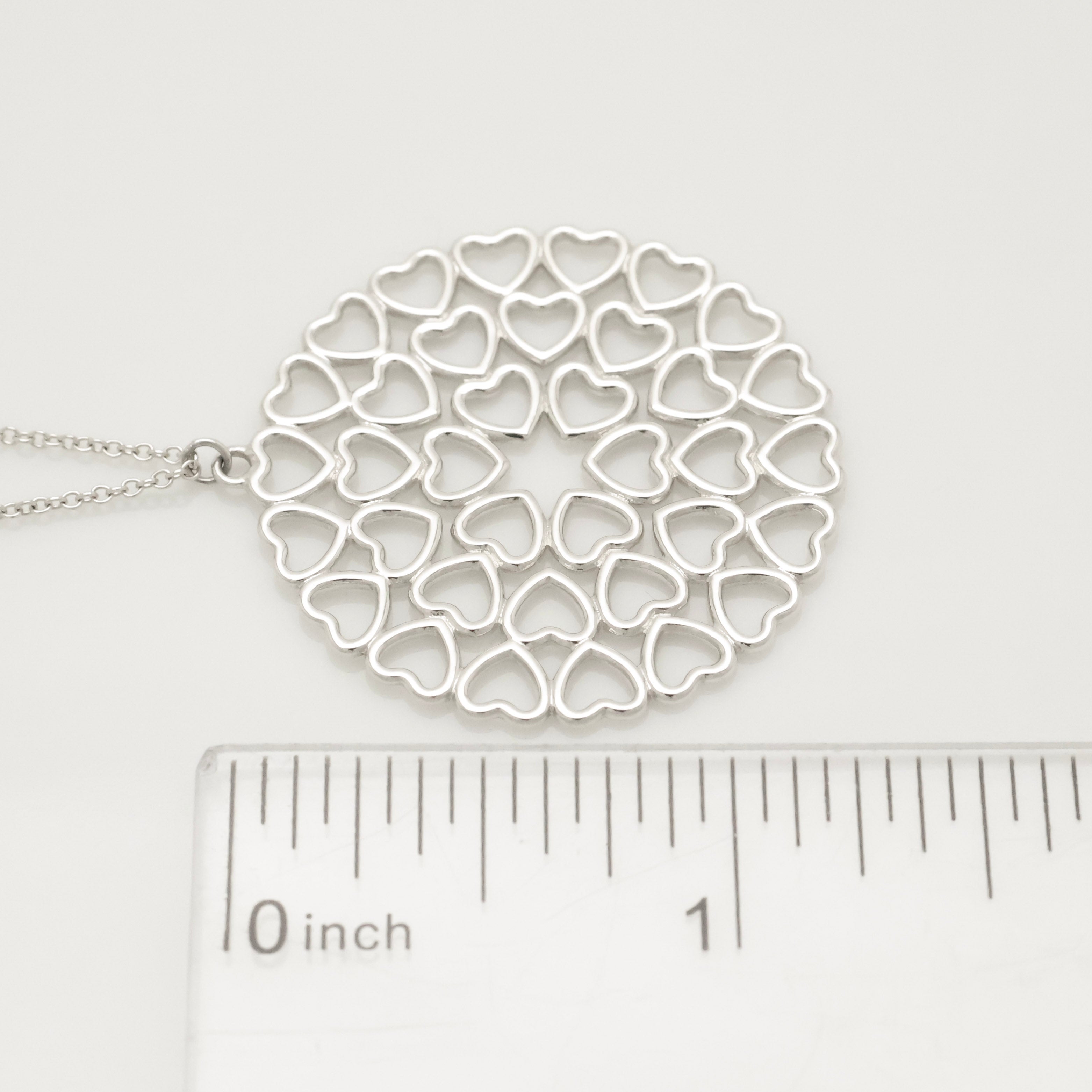 TIFFANY&Co. パロマピカソ クラウン オブ ハート メダリオン ネックレス AG925