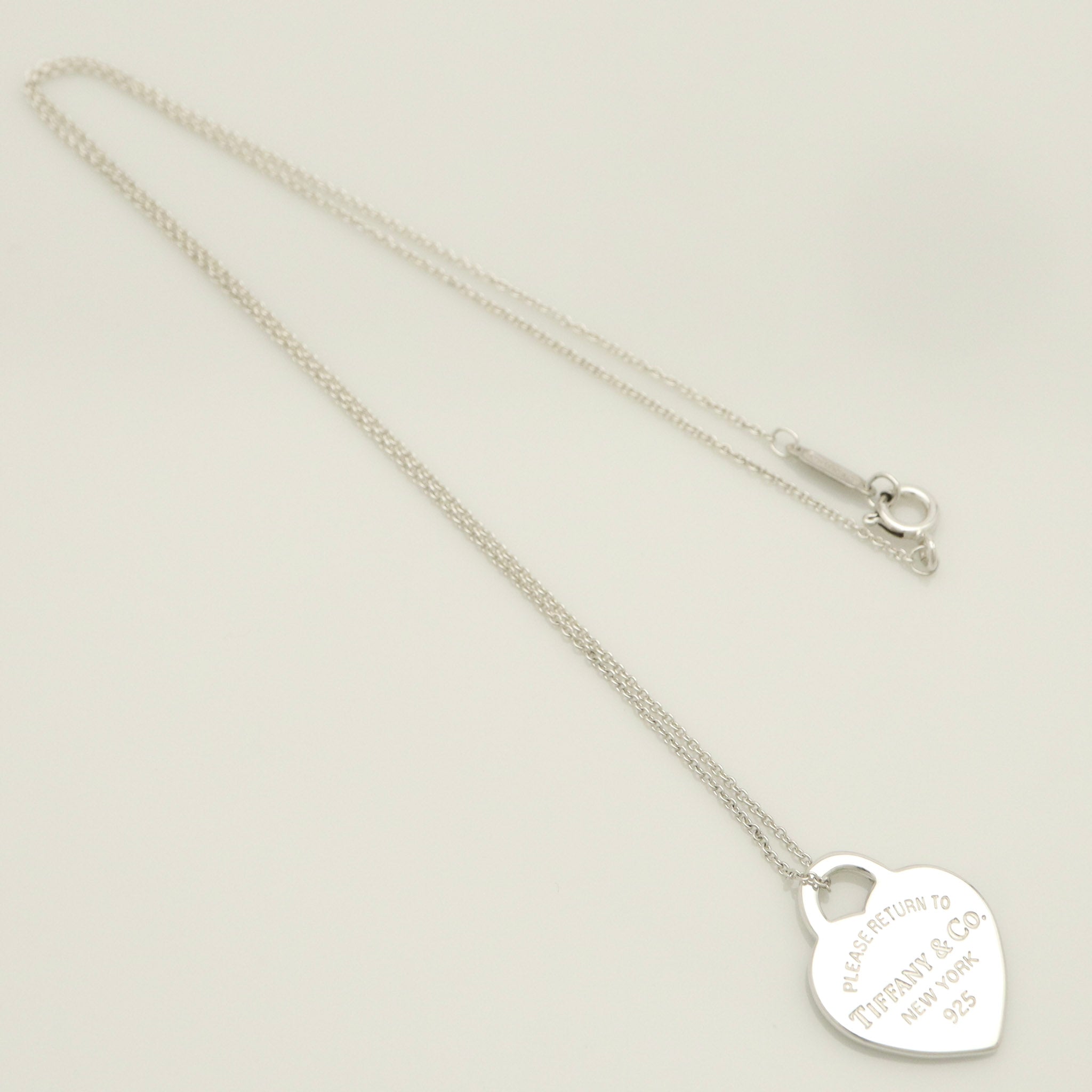 TIFFANY&Co. リターントゥ ティファニー ハート タグ ネックレス AG925