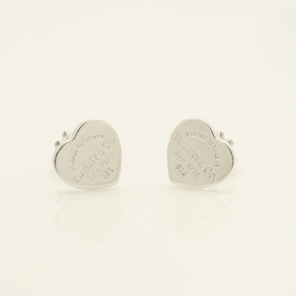 TIFFANY&Co. リターントゥ ティファニー ハート タグ スタッド ピアス AG925