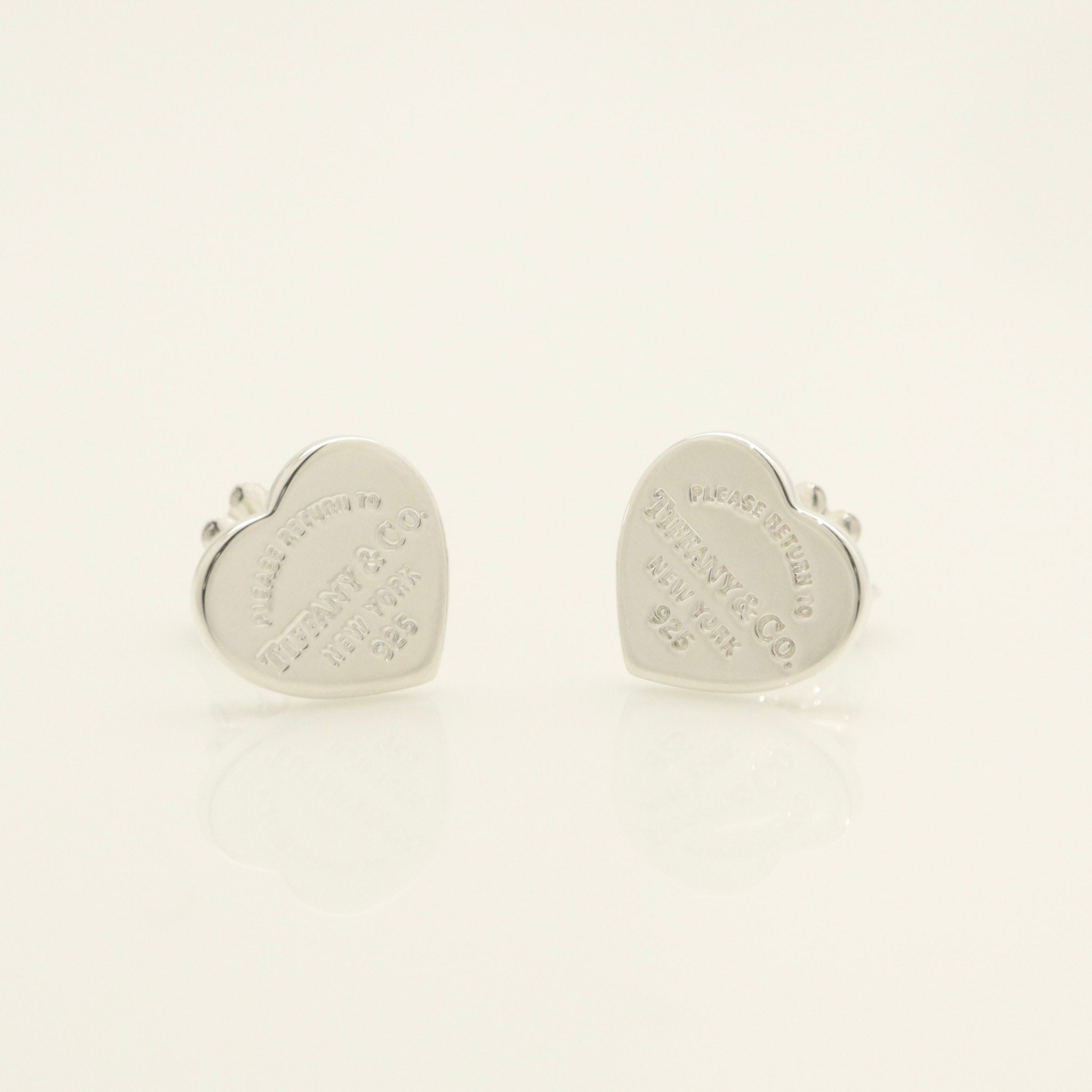 TIFFANY&Co. リターントゥ ティファニー ハート タグ スタッド ピアス AG925