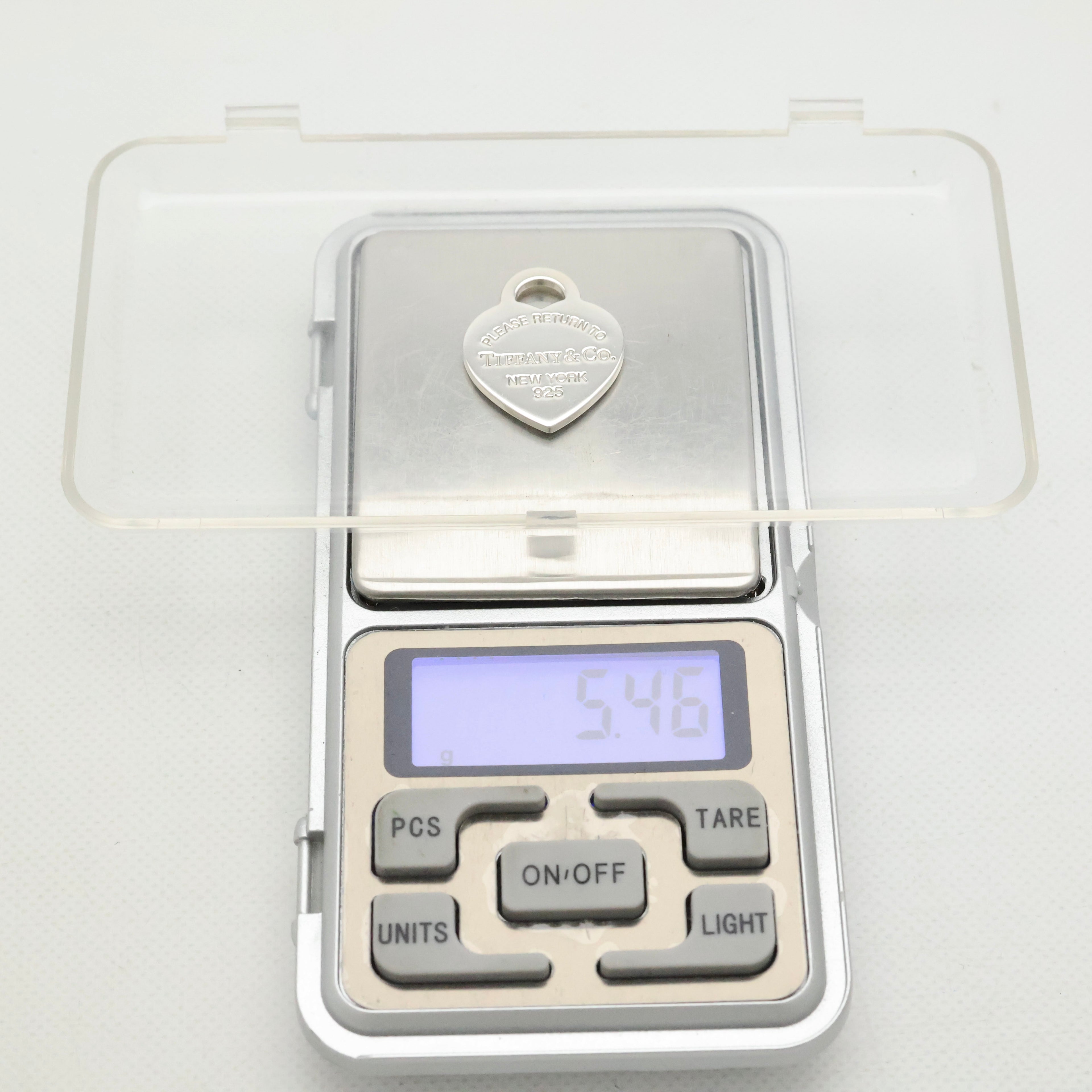 TIFFANY&Co. リターントゥ ティファニー ミディアム ハート タグ チャーム AG925