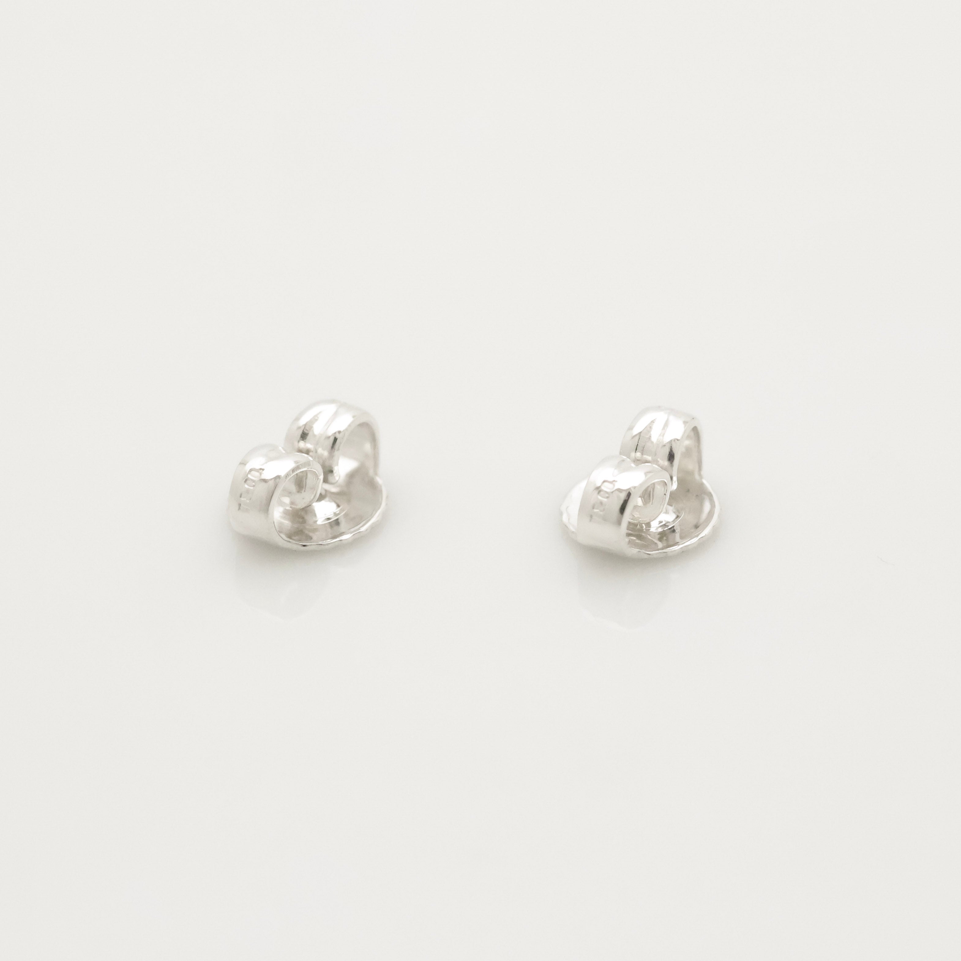 TIFFANY&Co.  オープンハート エルサペレッティ スタッド ピアス AG925