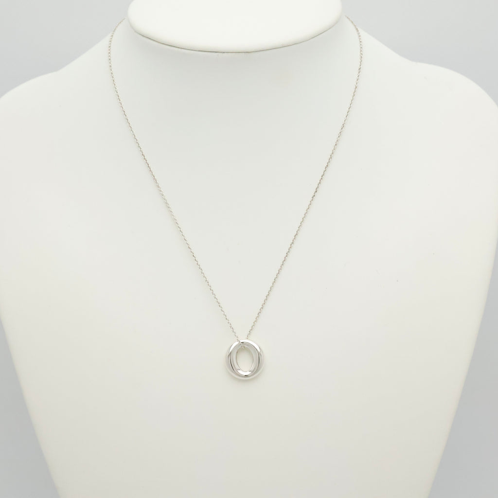 Tiffany & Co. Peretti Small Sevillana Necklace Sterling Silver 925