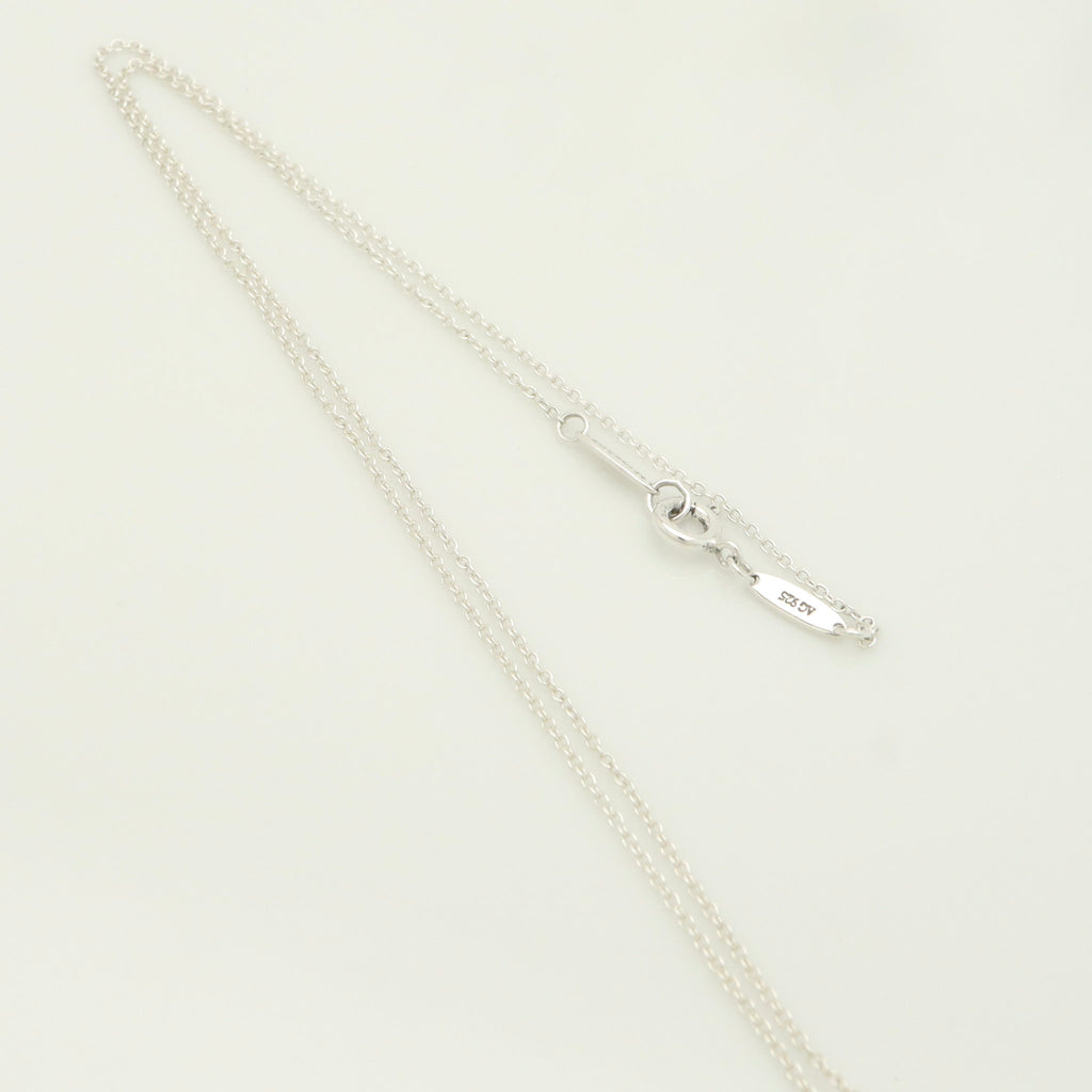 TIFFANY&Co. オープンハート 1P ピンク サファイア エルサペレッティ ネックレス AG925