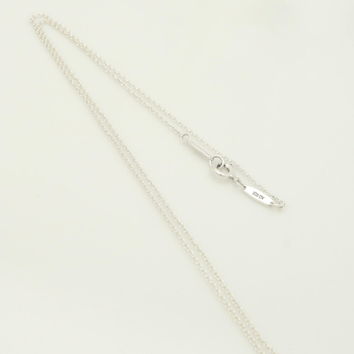 TIFFANY&Co. オープンハート 1P ピンク サファイア エルサペレッティ ネックレス AG925